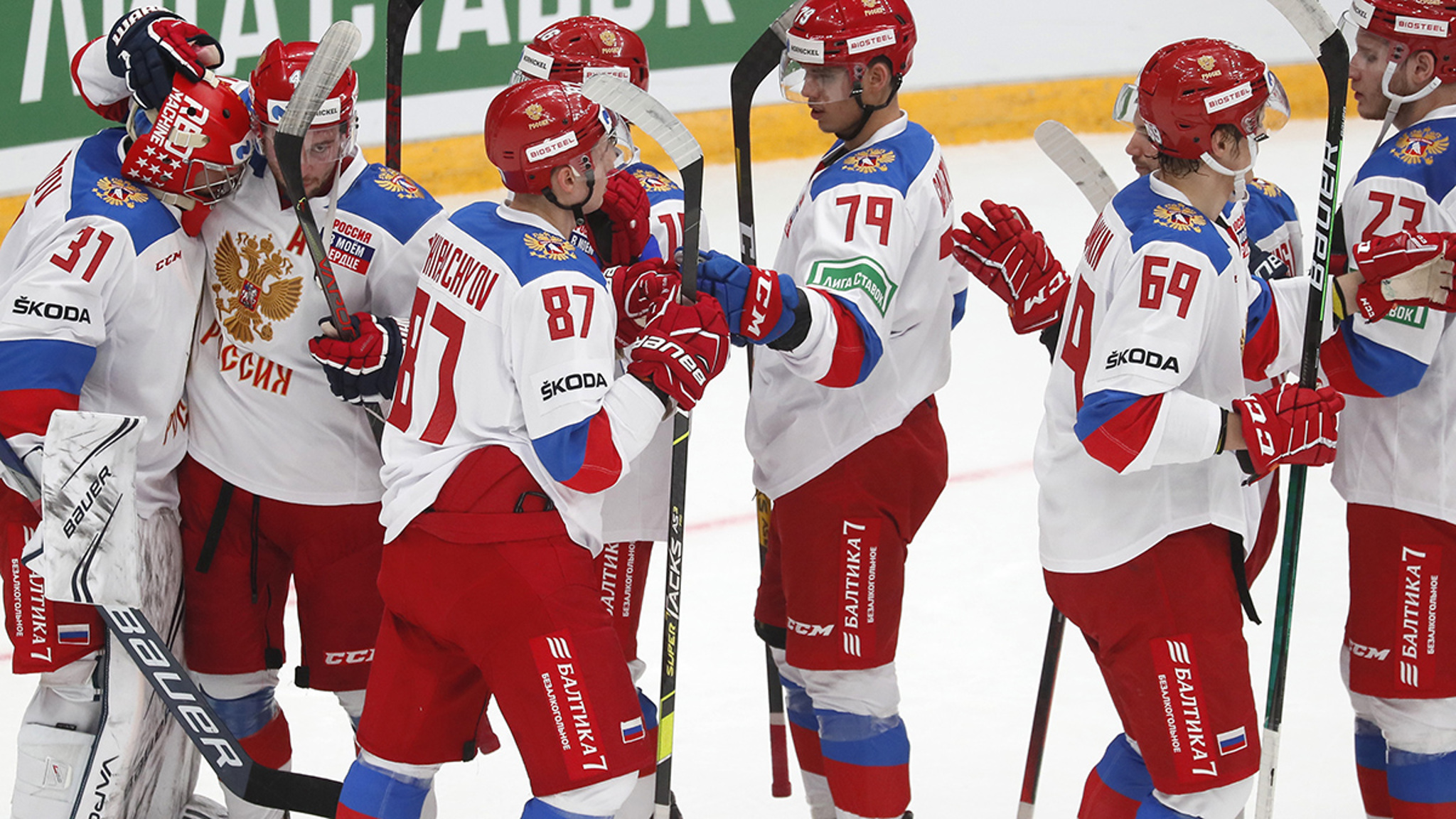 Сборная России по хоккею выступит на ЧМ под гимн международной федерации IIHF