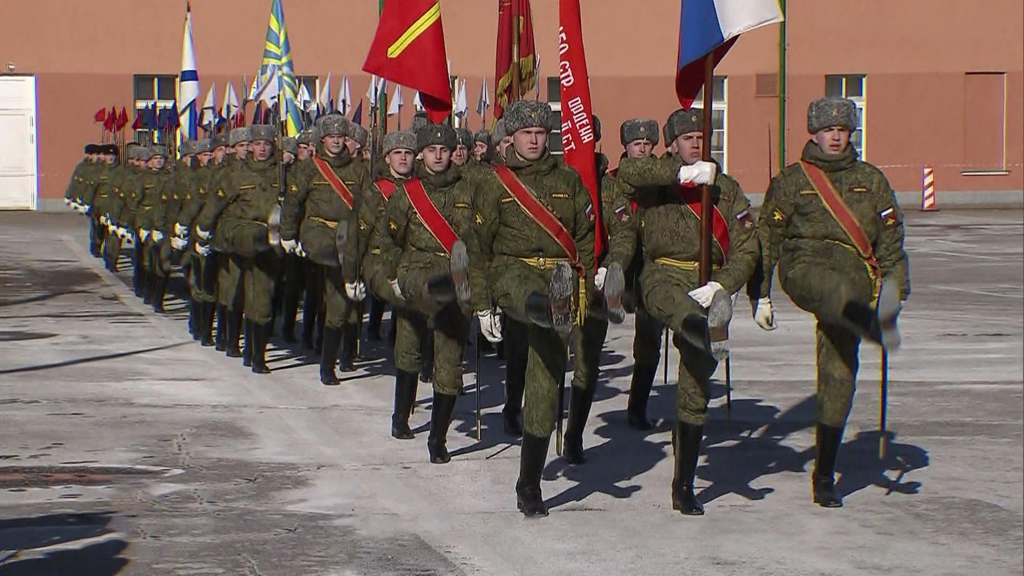 На Красной площади состоится пешая тренировка Парада Победы