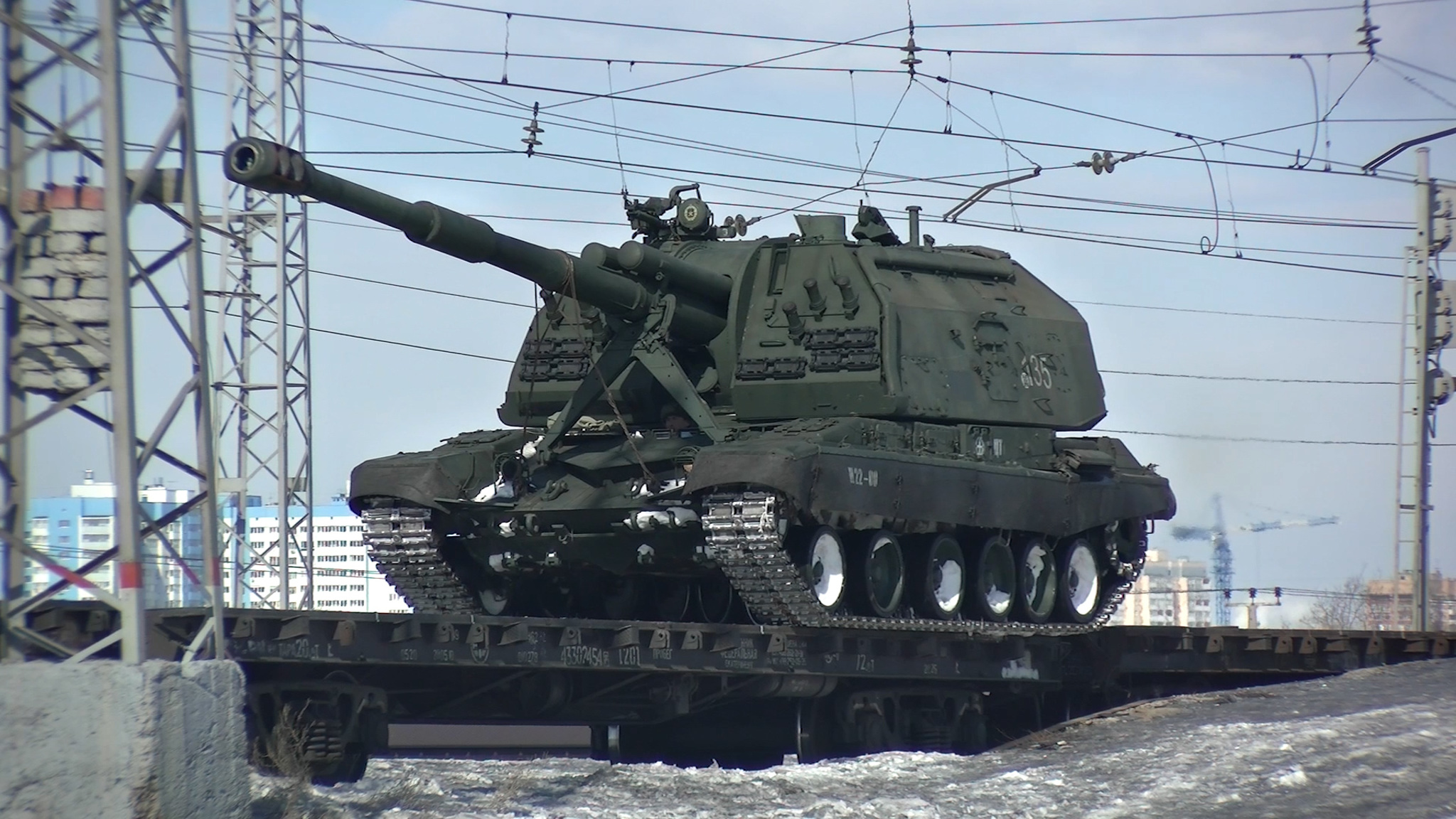 В Самару для участия в Параде Победы прибыла военная техника