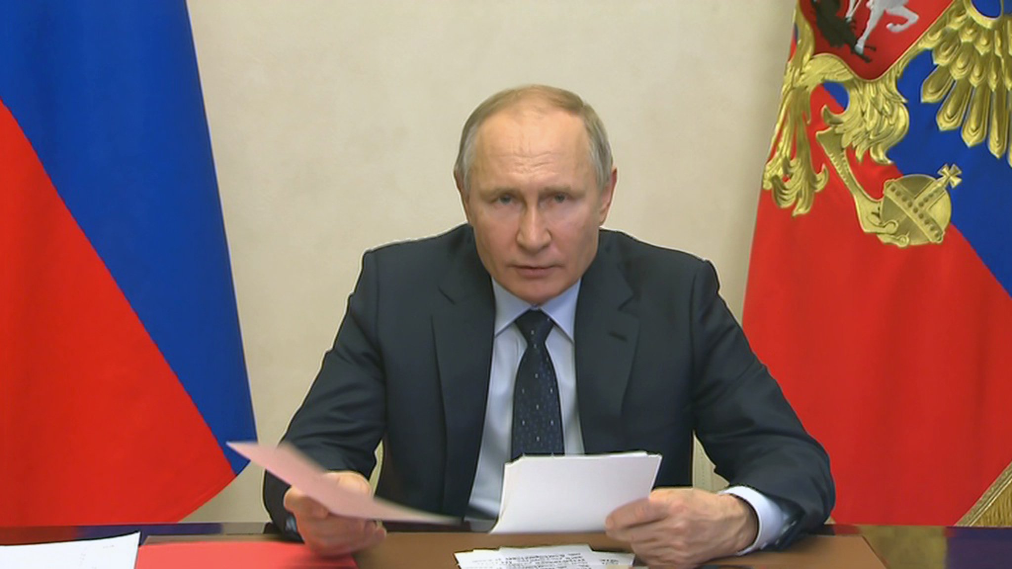 Путин провел совещание с членами Совбеза