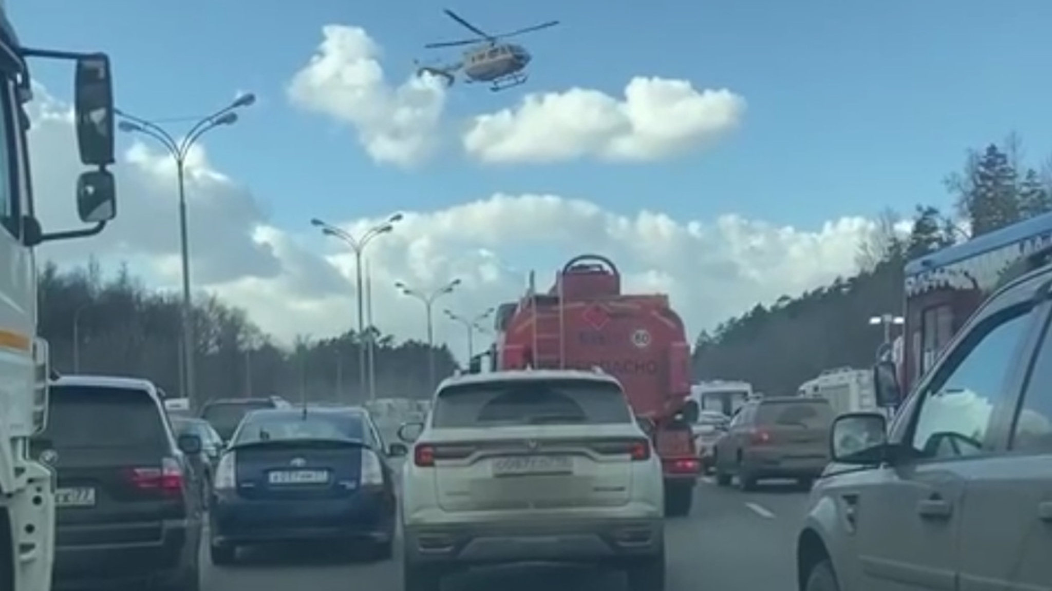 Число погибших в ДТП на МКАД в Москве увеличилось до трех
