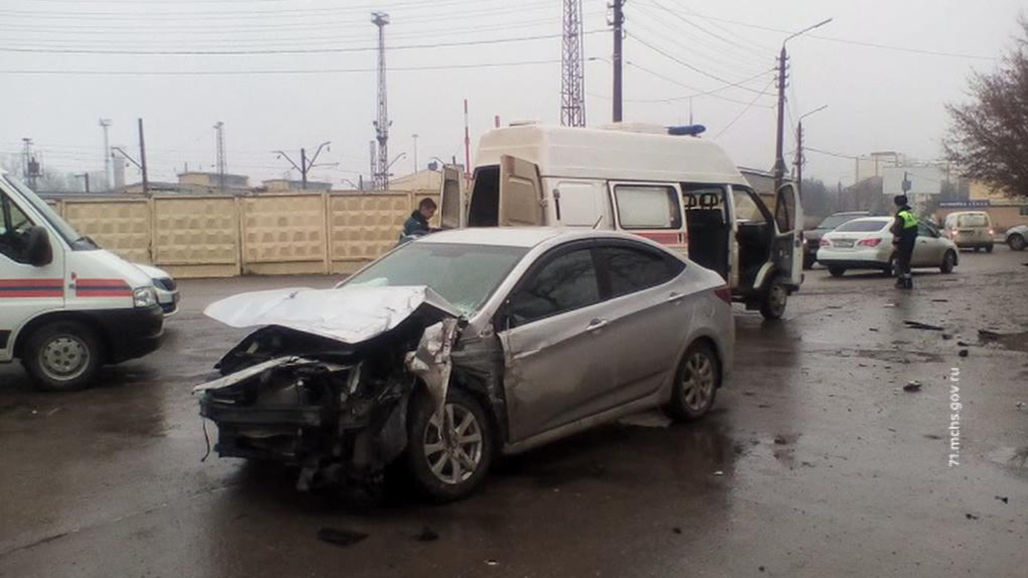 В ДТП с автобусом в Туле пострадали около 20 человек