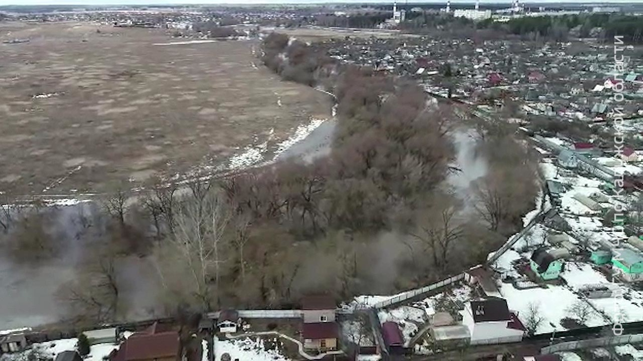 На основных реках Калужской области продолжается подъем воды