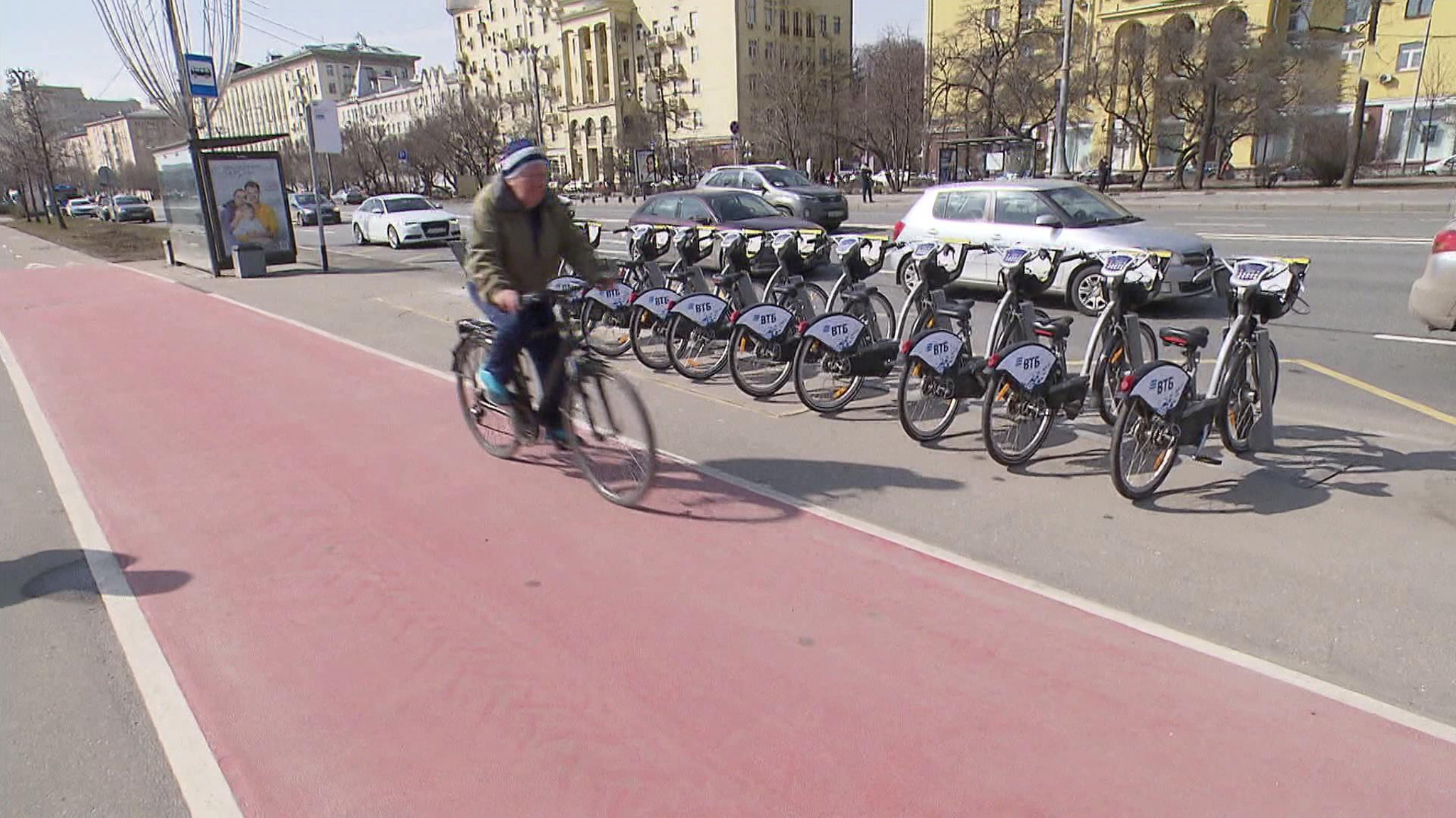 В Подмосковье открыли пилотный участок веломаршрута в Петербург