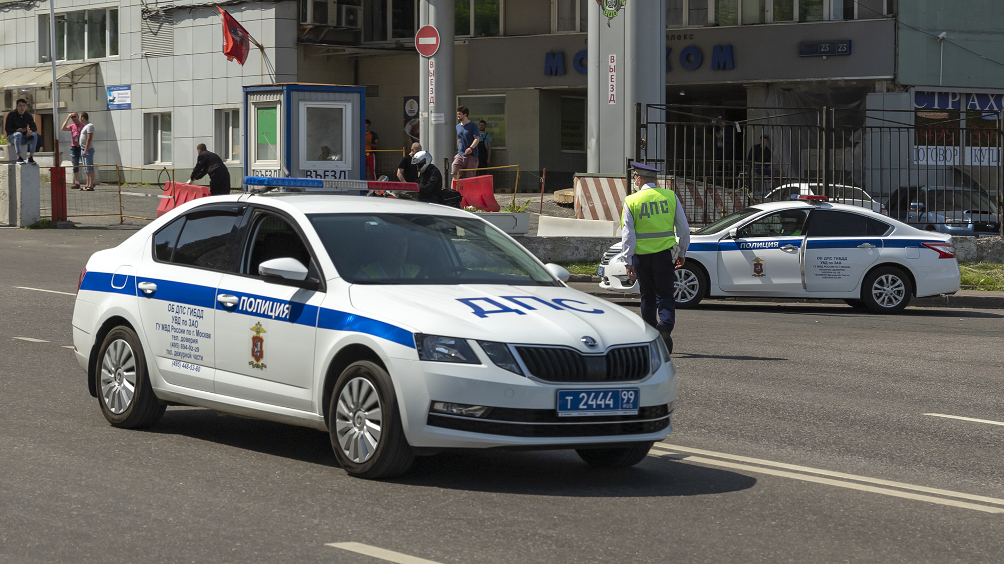 В Москве пресечено передвижение более 1,5 тысяч незарегистрированных машин