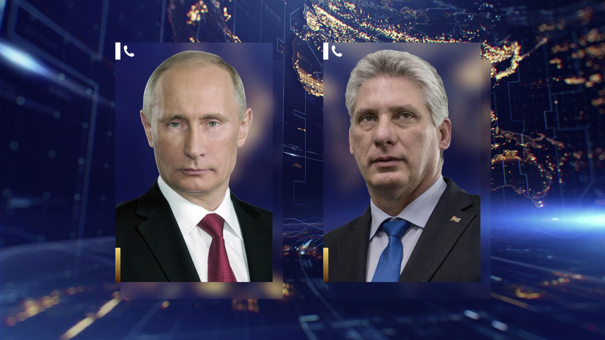 Путин обсудил с лидером Кубы укрепление партнерства и  борьбу с ковидом