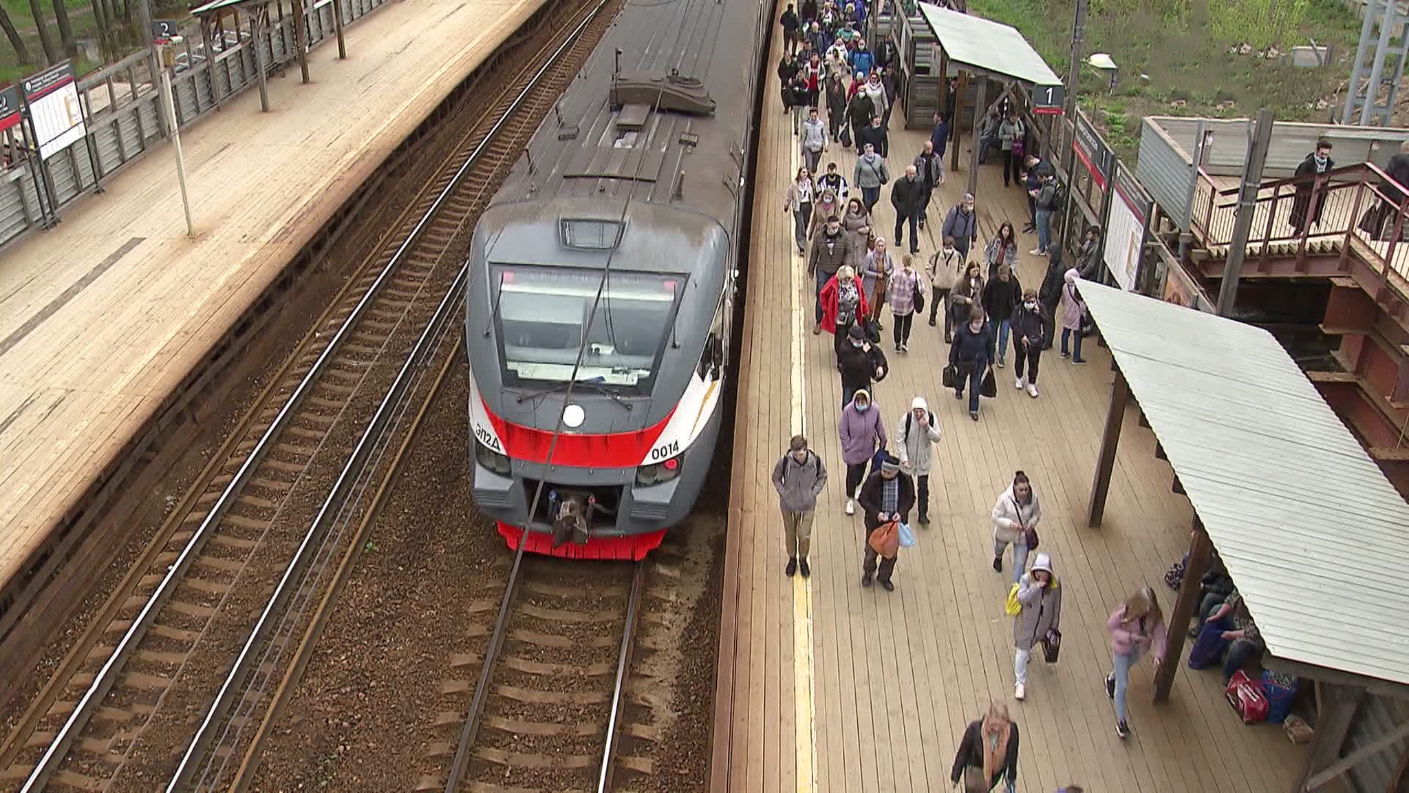 На Первом центральном диаметре изменен график движения поездов