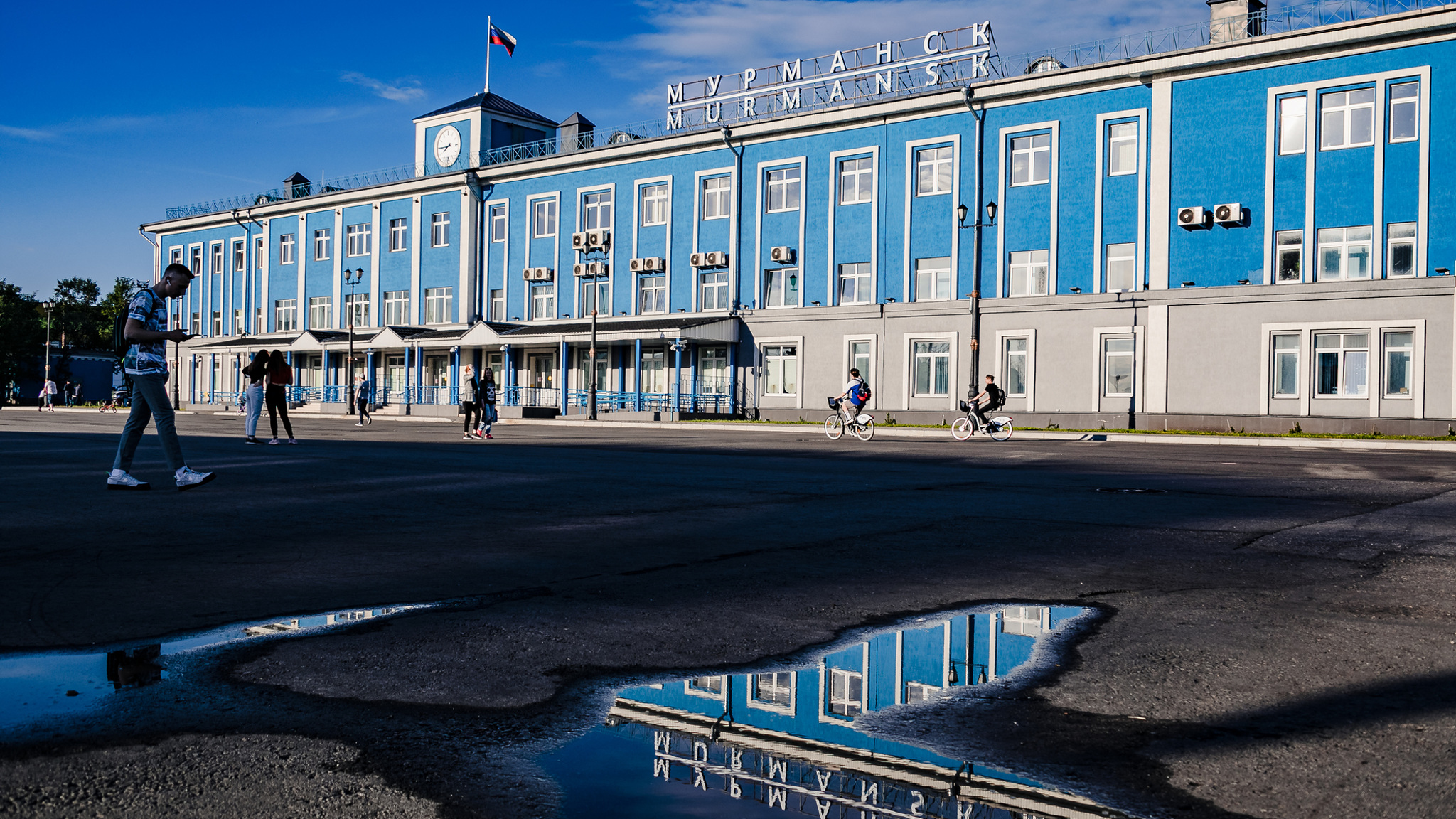 Новый температурный рекорд установлен в Мурманске