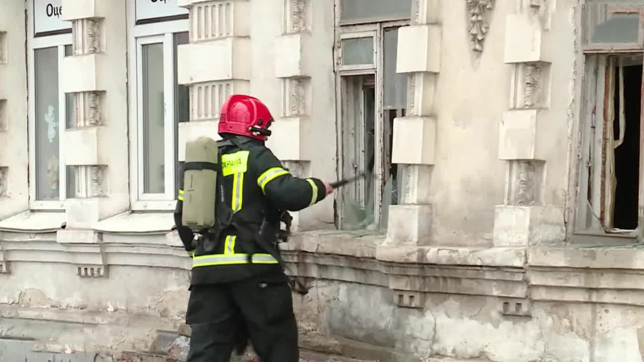Историческое здание в центре Тамбова пострадало от пожара