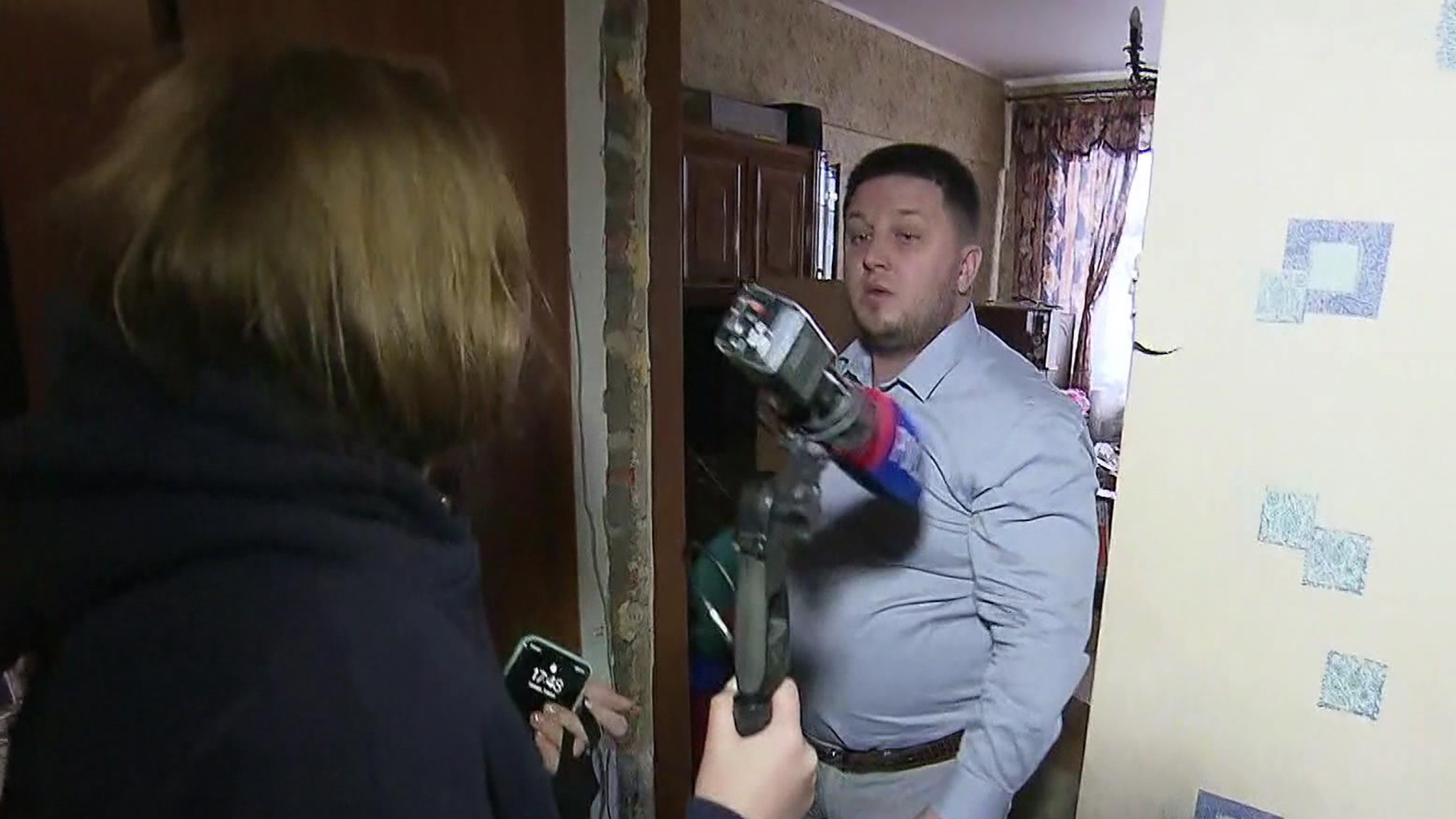 На съемочную группу ВГТРК напали квартирные рейдеры