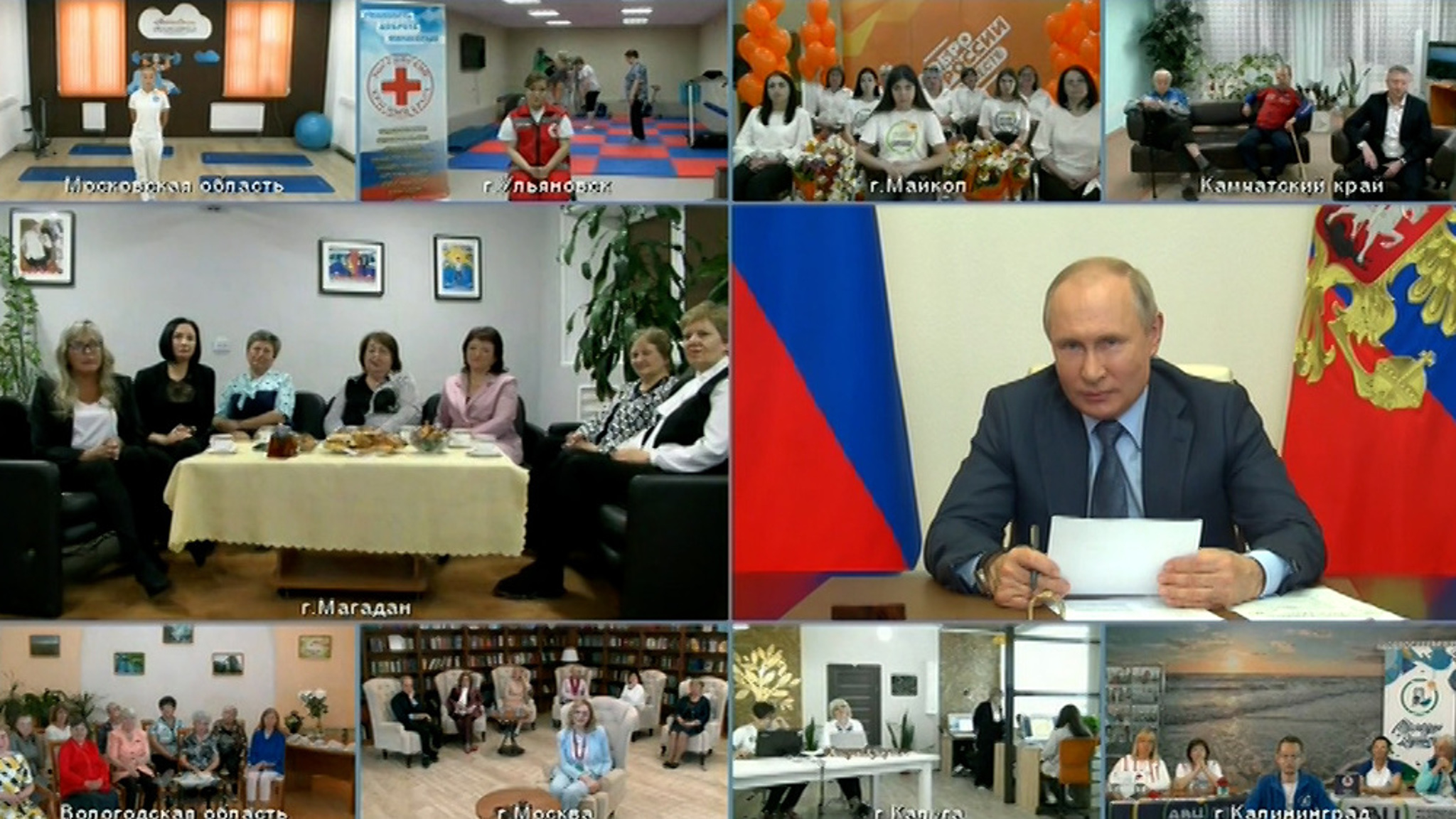 Путин: уровень смертности от COVID в соцучреждениях России был ниже, чем в других странах