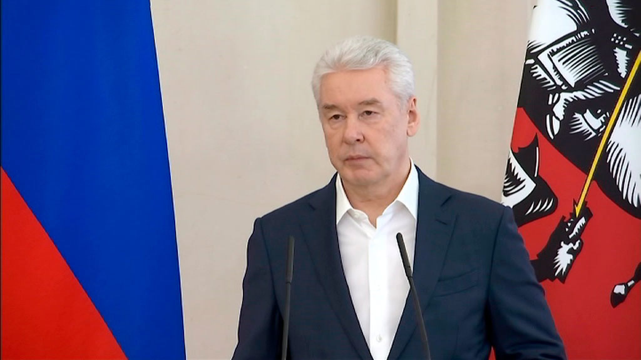 Собянин: в текущей ситуации с коронавирусом в Москве не требуется вводить локдаун