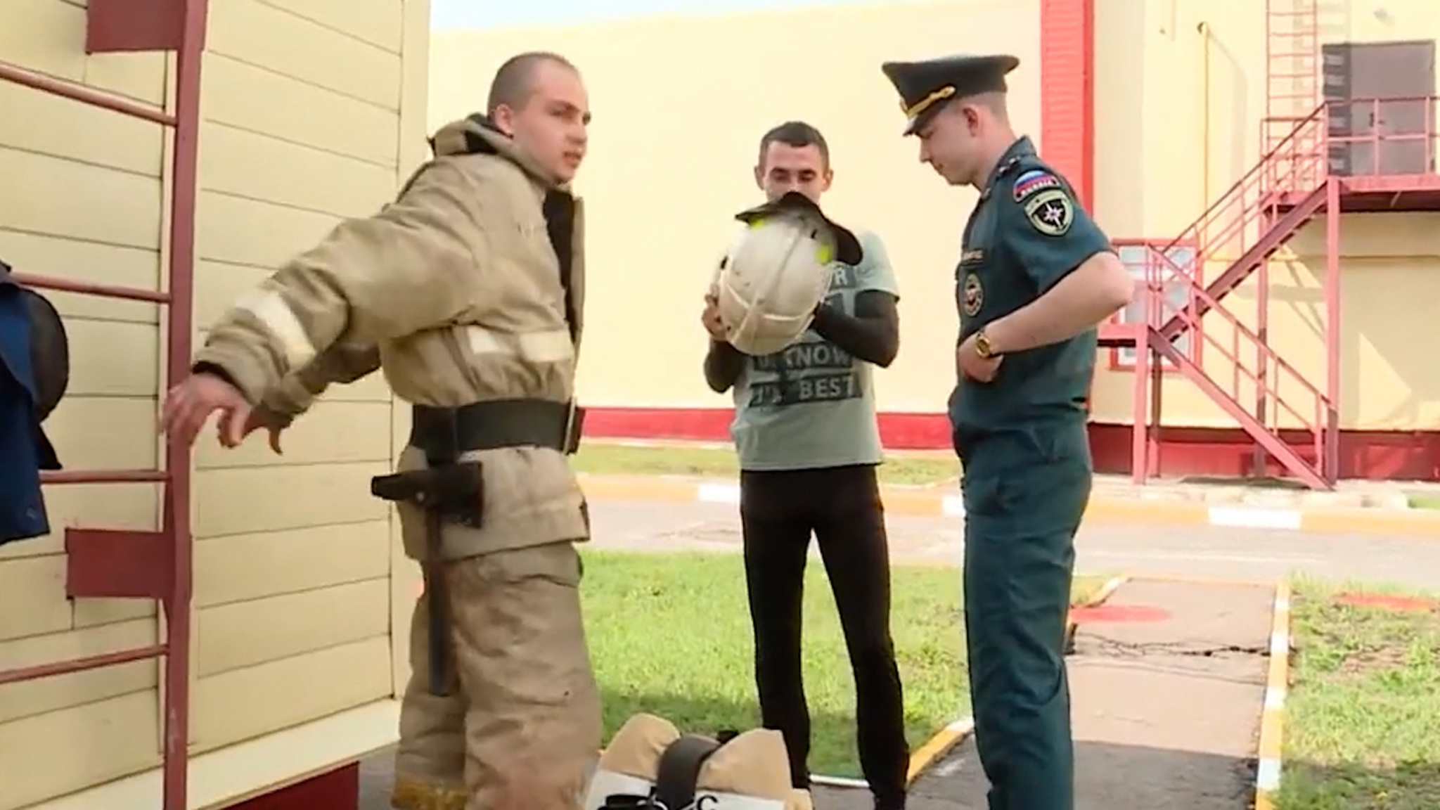 В Тамбове выбирали лучшего пожарного