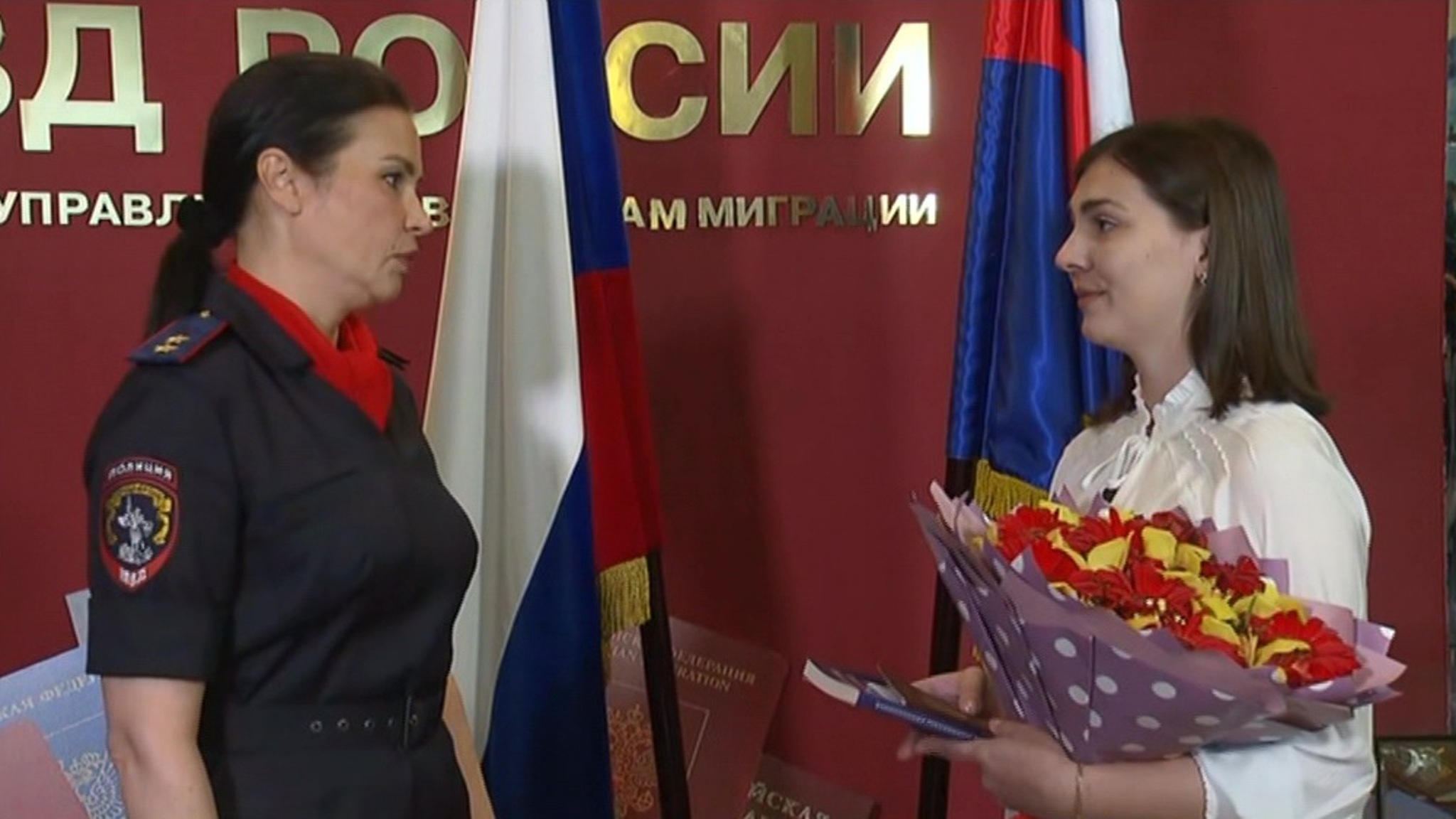 Екатерина Дмитриева стала полноправной россиянкой