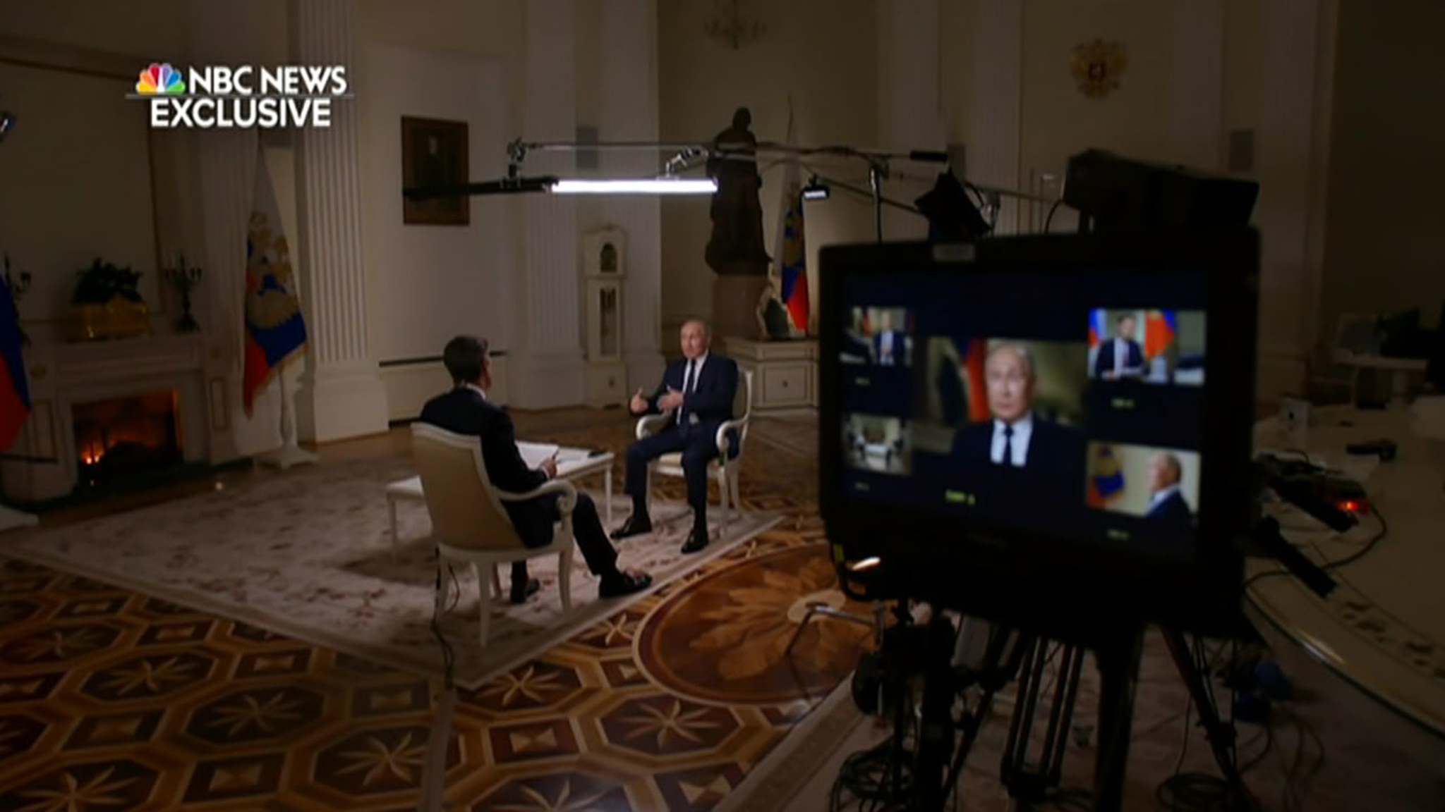 Интервью Путина американскому ТВ: опубликован фрагмент беседы