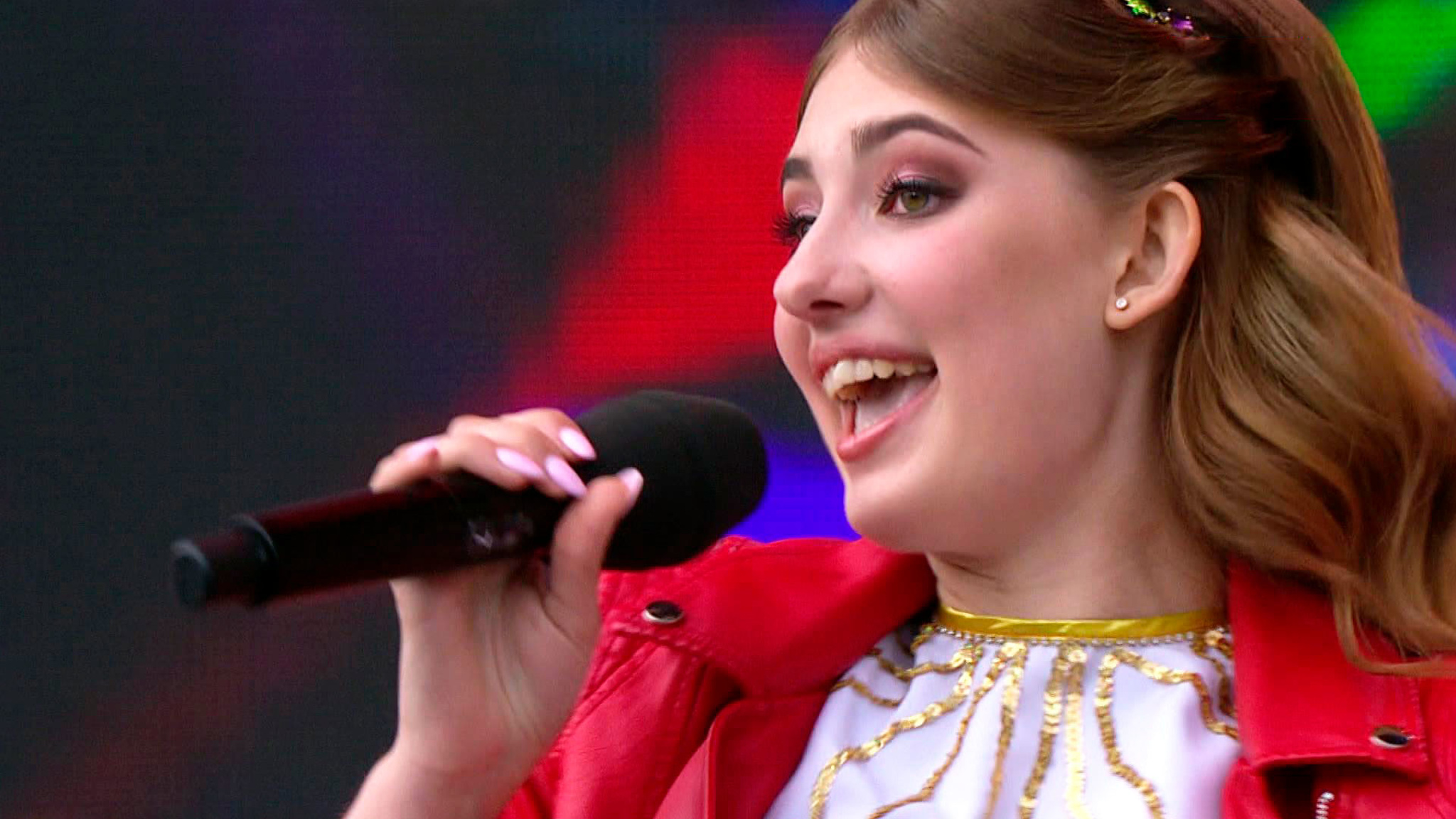 Елизавета Долженкова, хор участников Всероссийского конкурса "Большая перемена", "Московская кадриль"