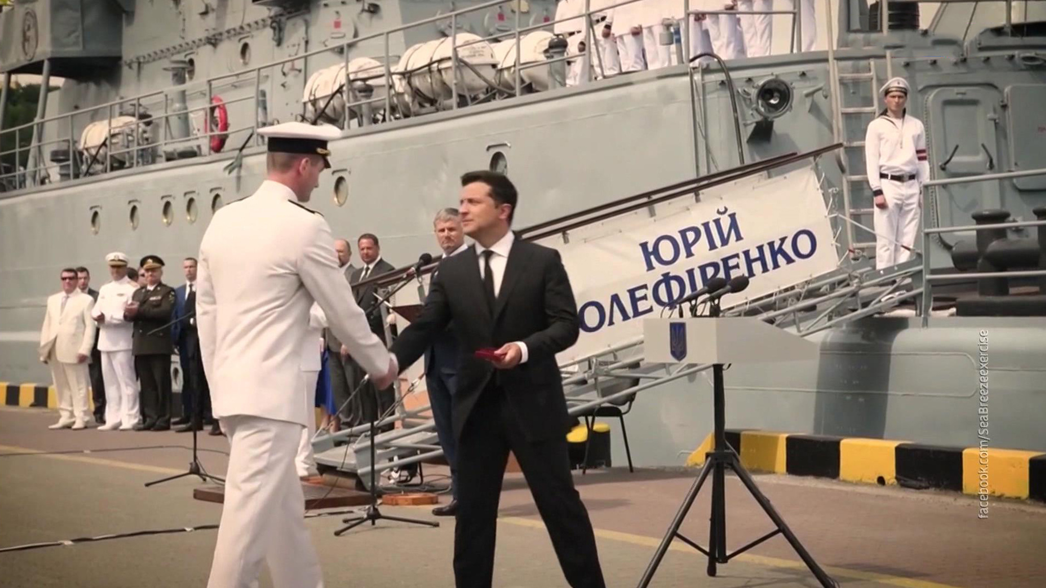 Sea Breeze на Херсонщине: Зеленский ждет приглашения в Белый дом