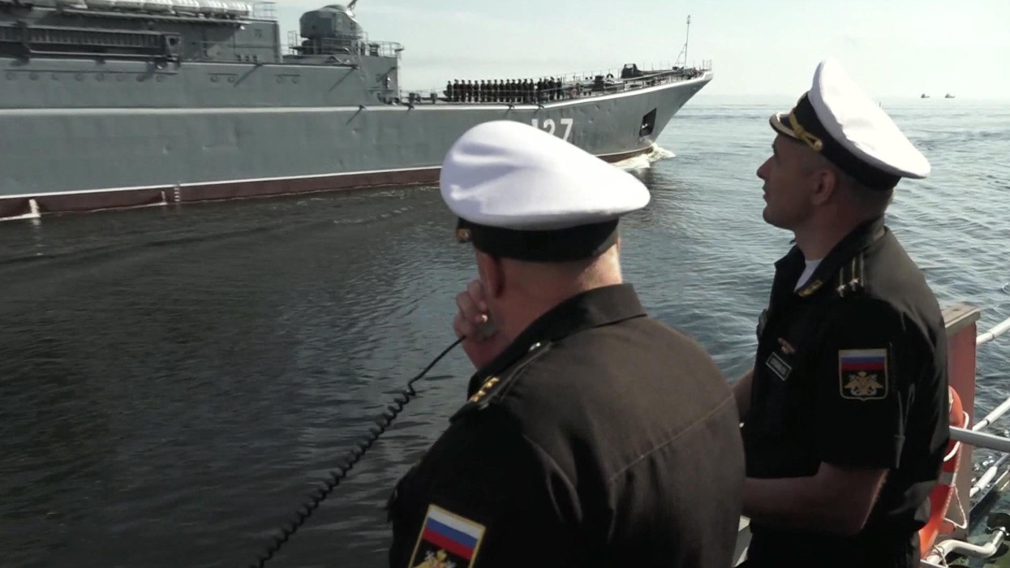 В Петербурге прошла летная репетиция парада ко Дню ВМФ