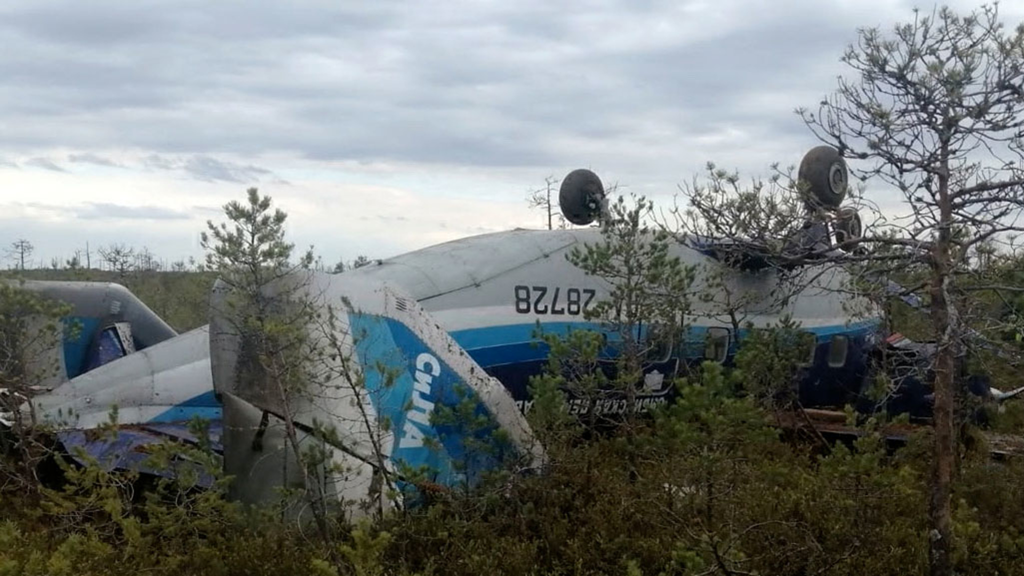 На месте жесткой посадки Ан-28 под Томском нашли выживших