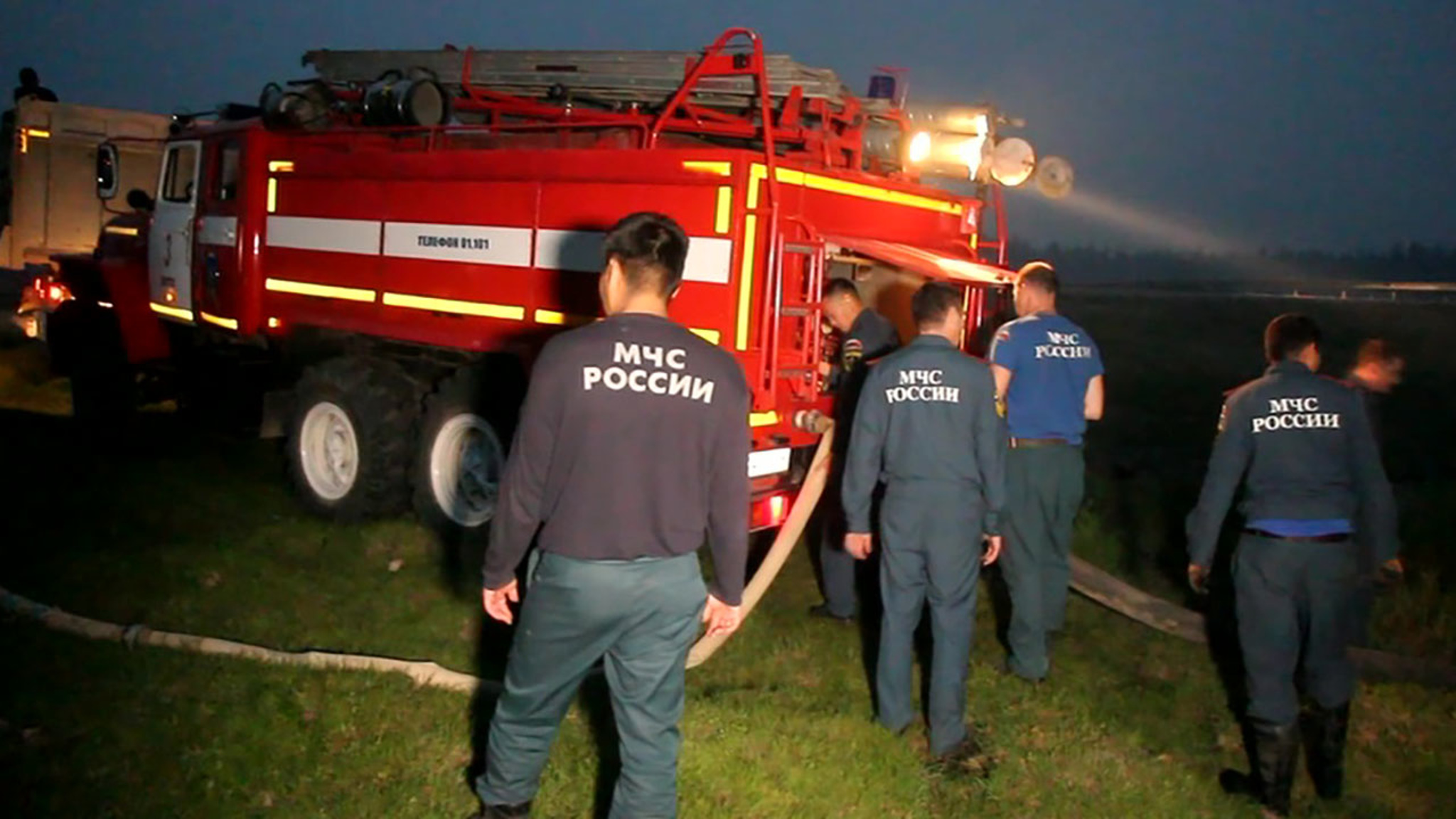 Количество лесных пожаров в Якутии сокращается