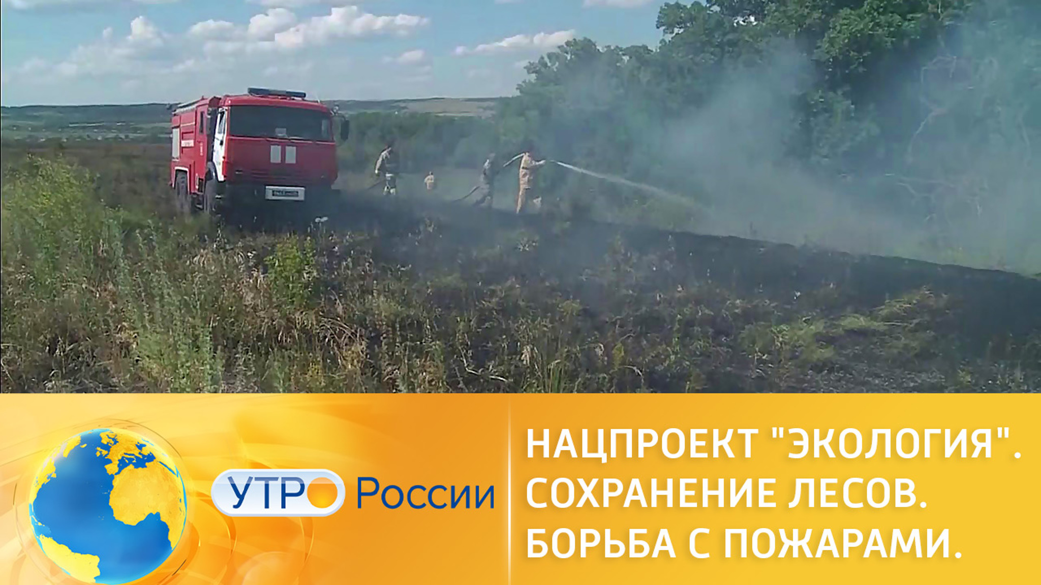 Нацпроект "Экология": сохранение лесов и борьба с пожарами