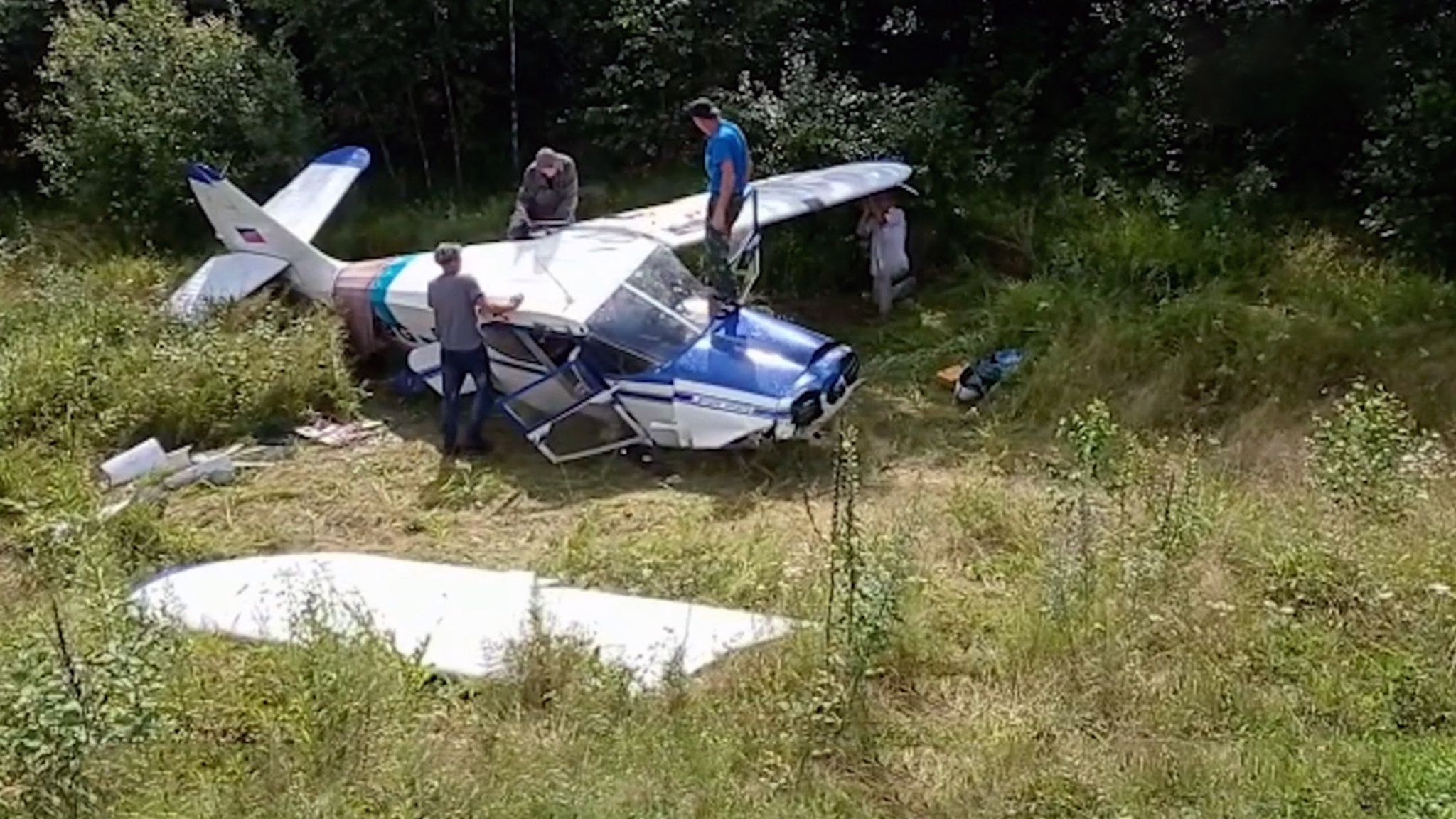 Приобрел самолет недавно. Подробности жесткой посадки в Приамурье