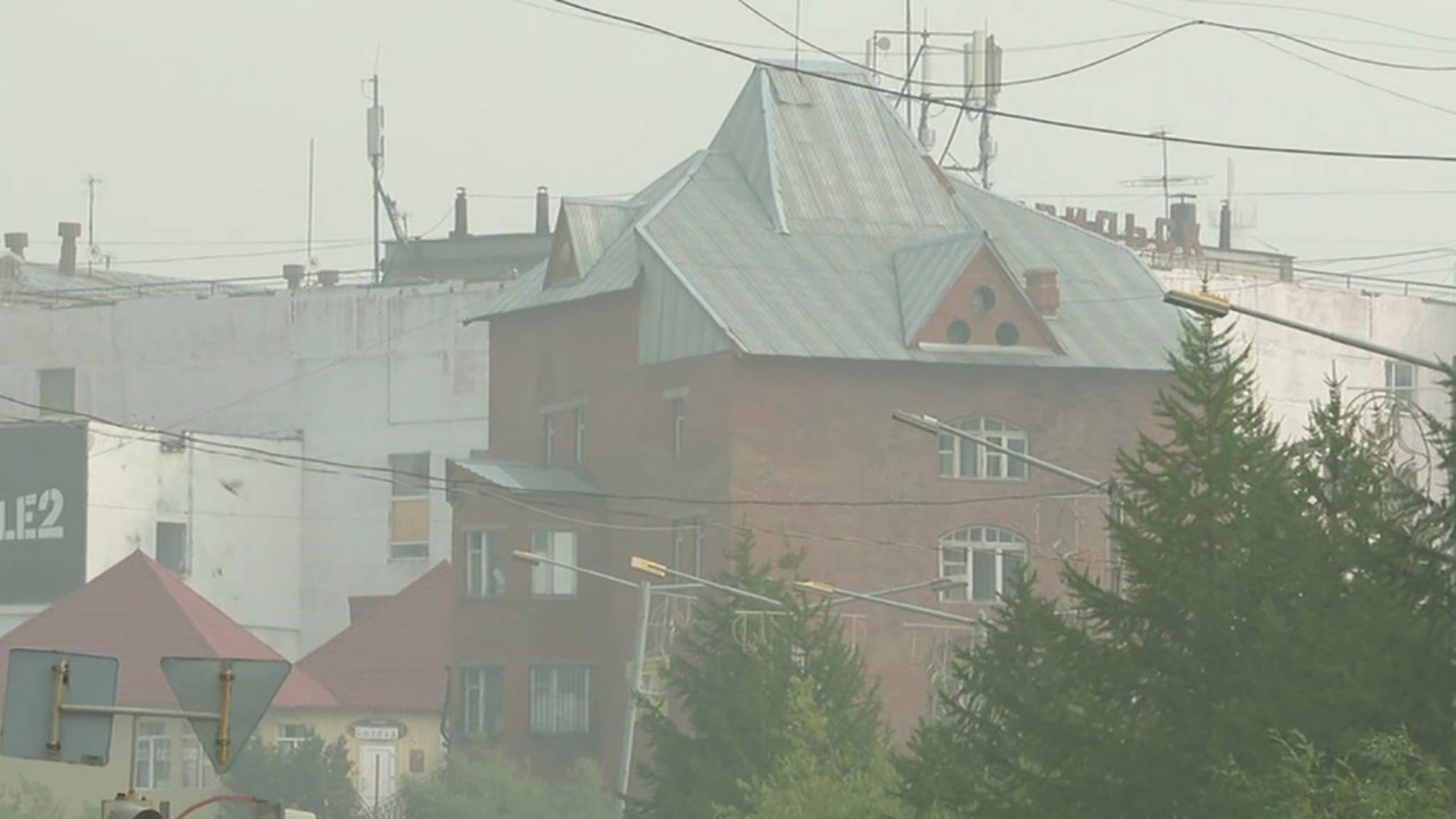 Дым якутских пожаров накрыл часть Красноярского края