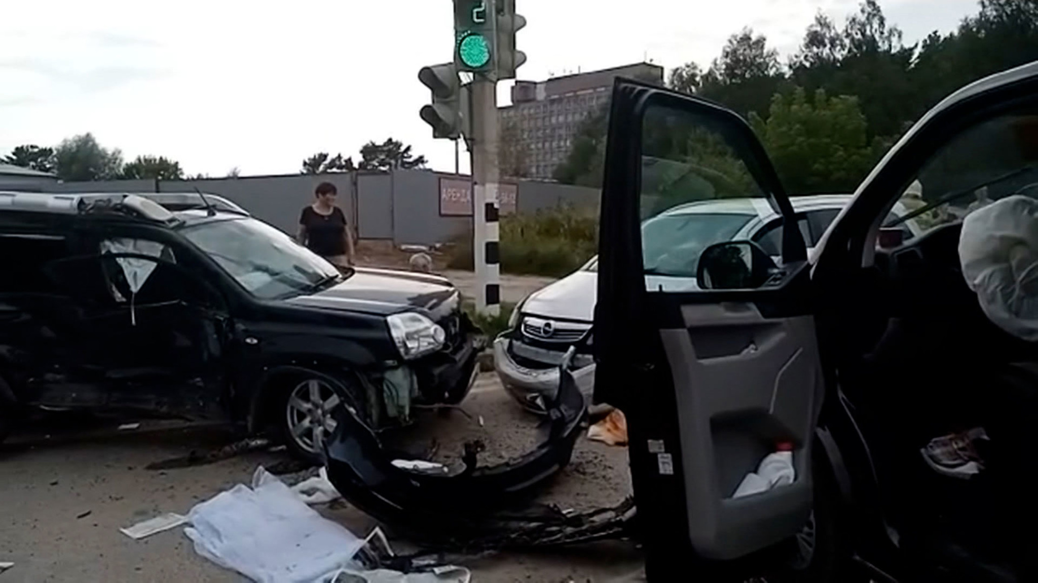 ДТП на Киевке: в аварии пострадали четверо детей и ее виновник