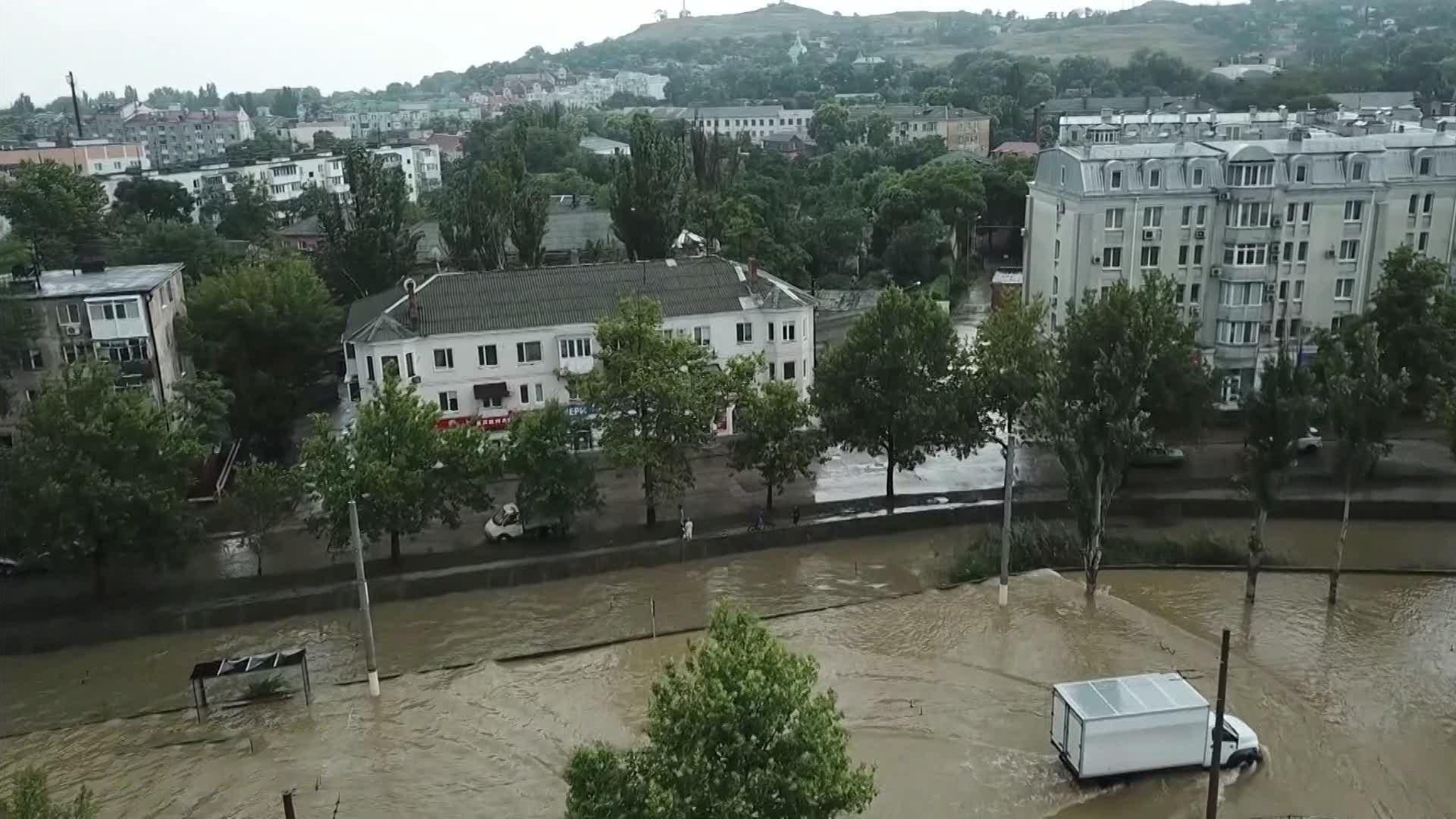 Ливень на Кубани: затопило Анапу и Краснодар