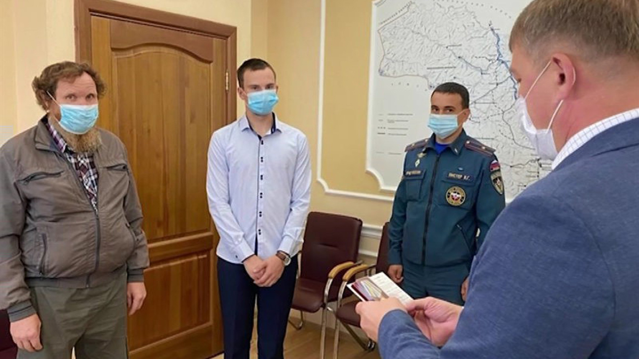 17-летний житель Красноярского края получил медаль за спасение утопающих