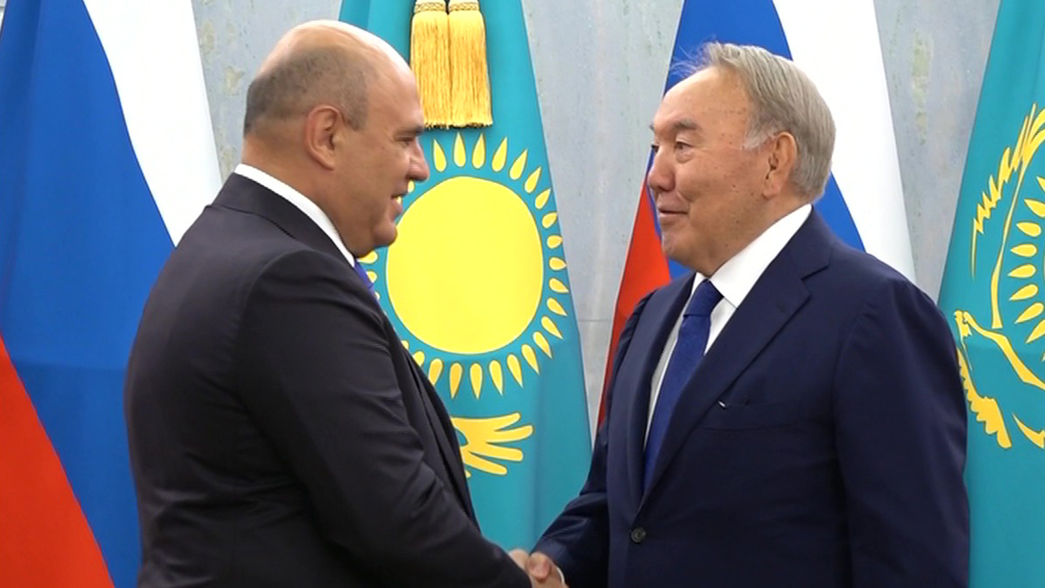 Мишустин и Назарбаев обсудили сотрудничество России и Казахстана
