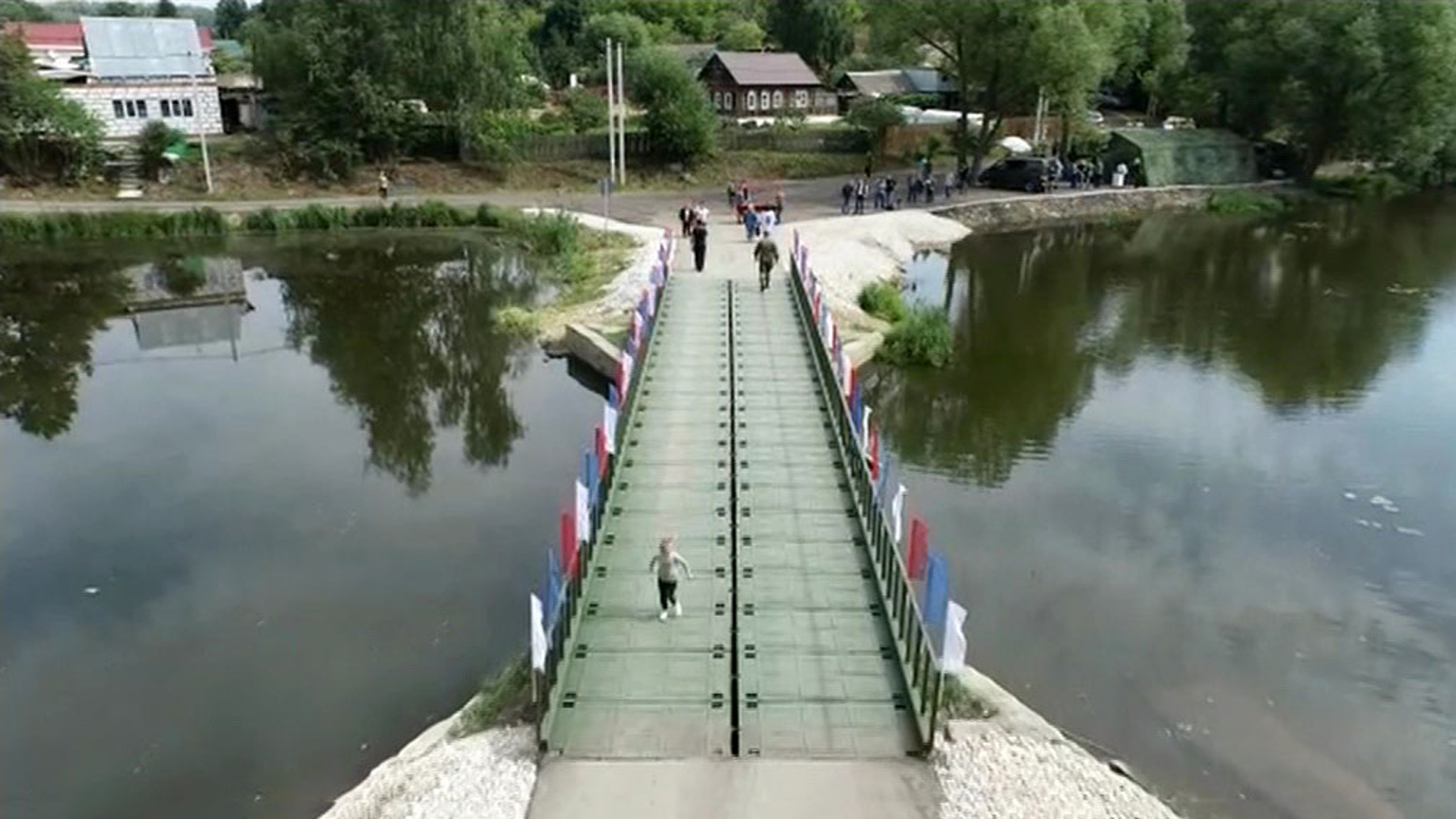 В Тульской области открыли семь мостов, построенных военными