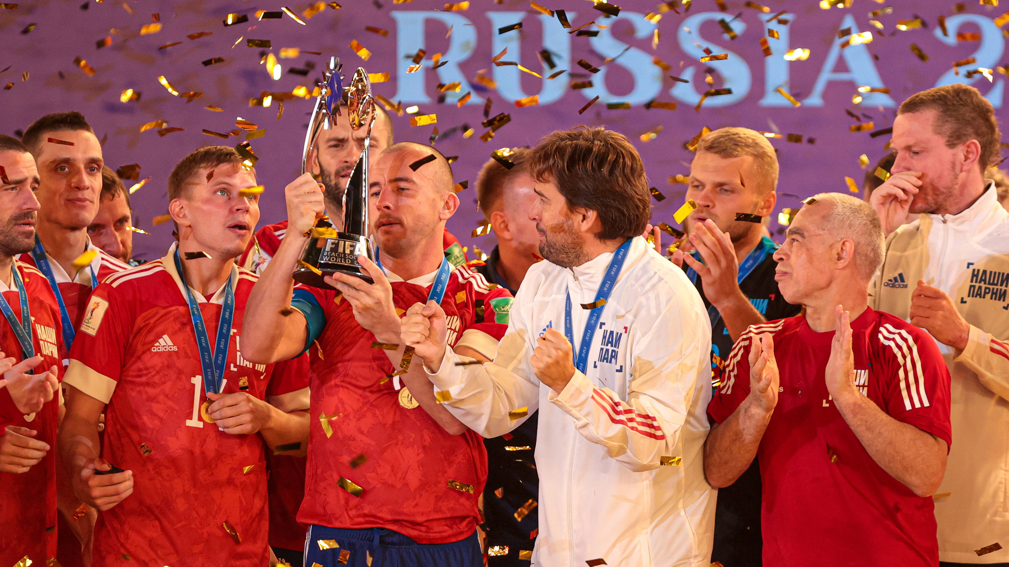 Сборная России стала чемпионом мира по пляжному футболу