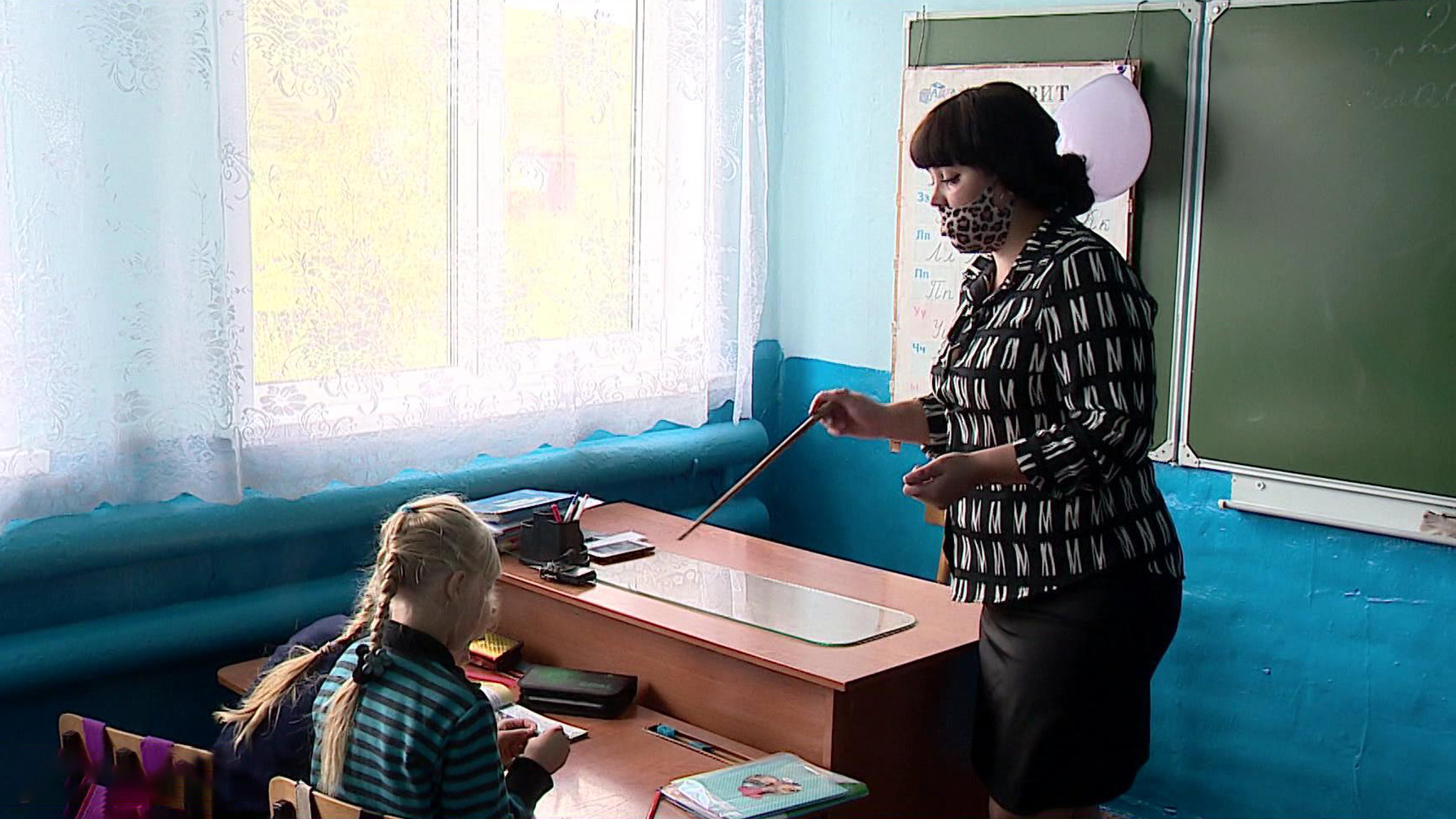 В селе Большая Тихая – первый цифровой урок