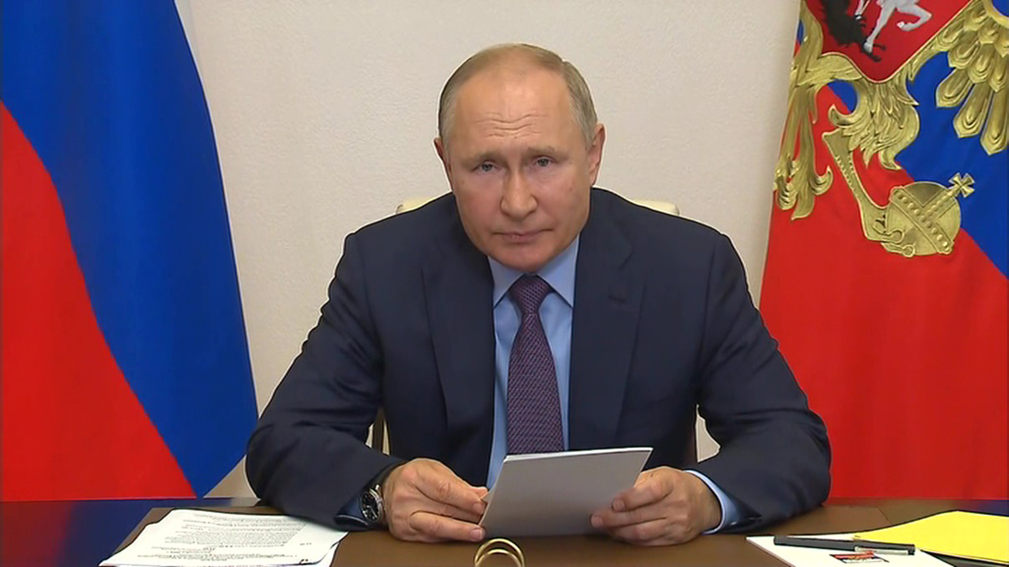 Путин провел рабочую встречу с губернатором Тульской области