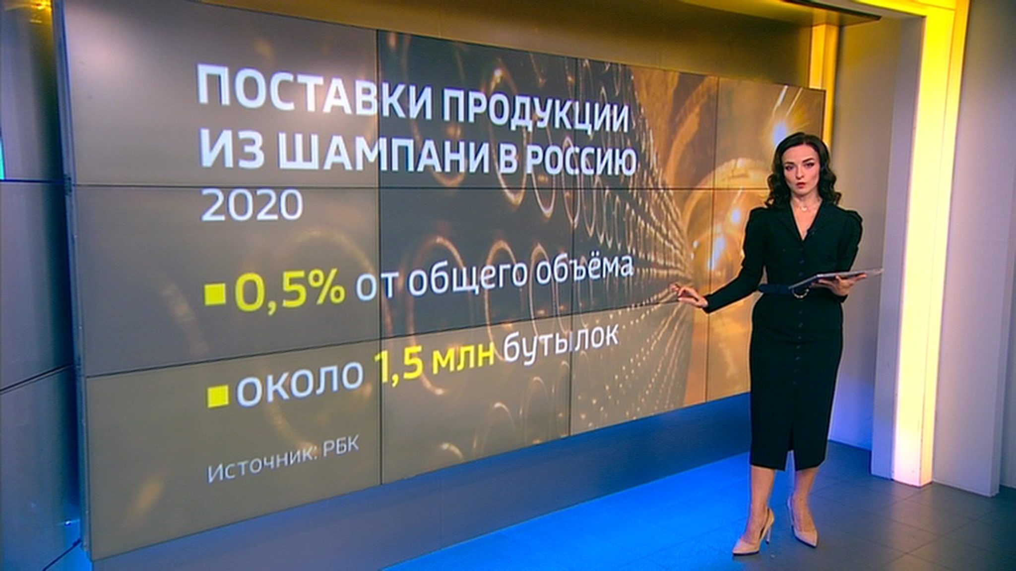 Французское шампанское снова поставляют в Россию