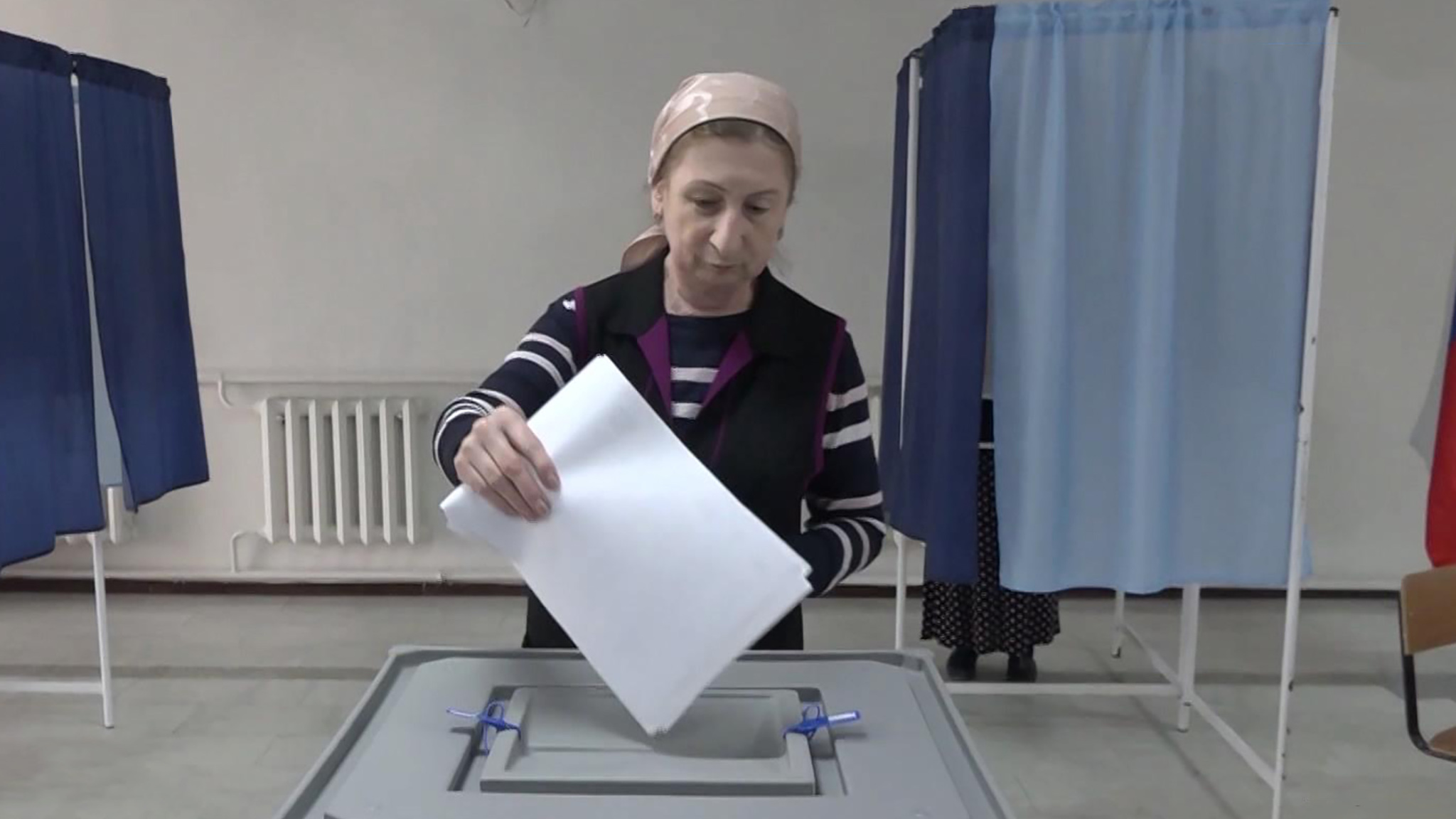 В Чечне выбирали депутатов и главу республики
