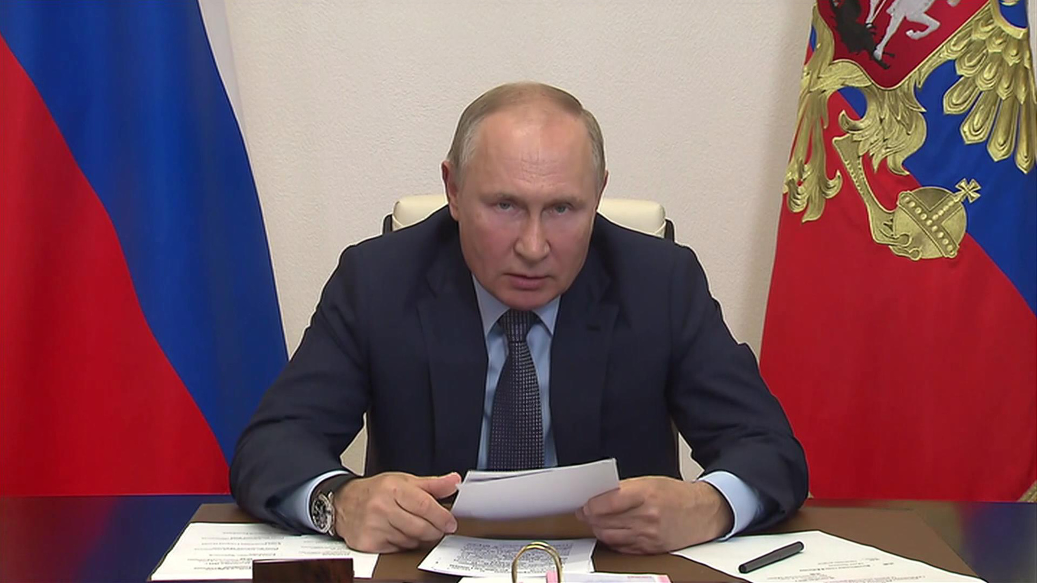 Владимир Путин обратился к главам регионов