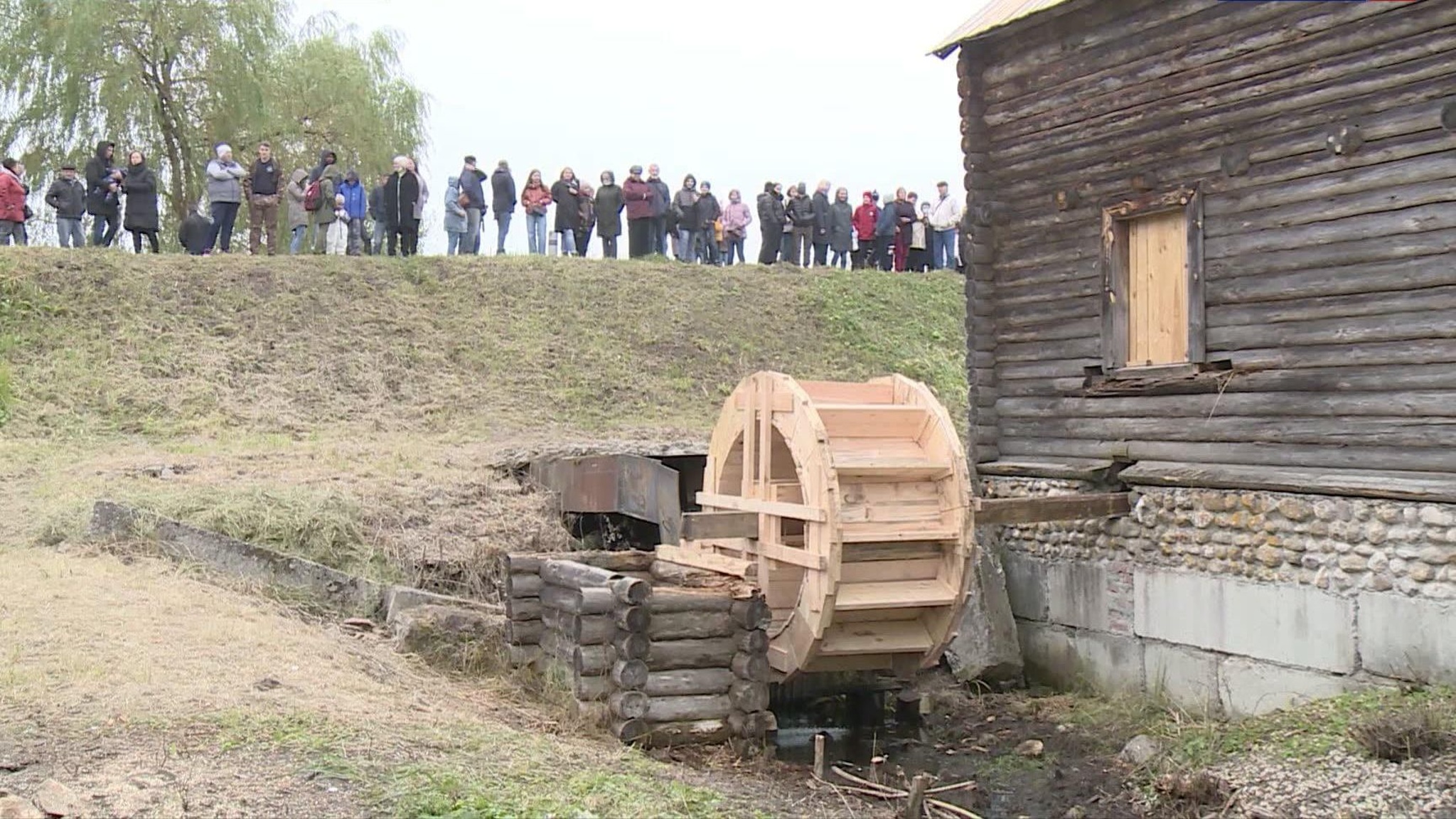 В Брянской области после реставрации открылась водяная мельница