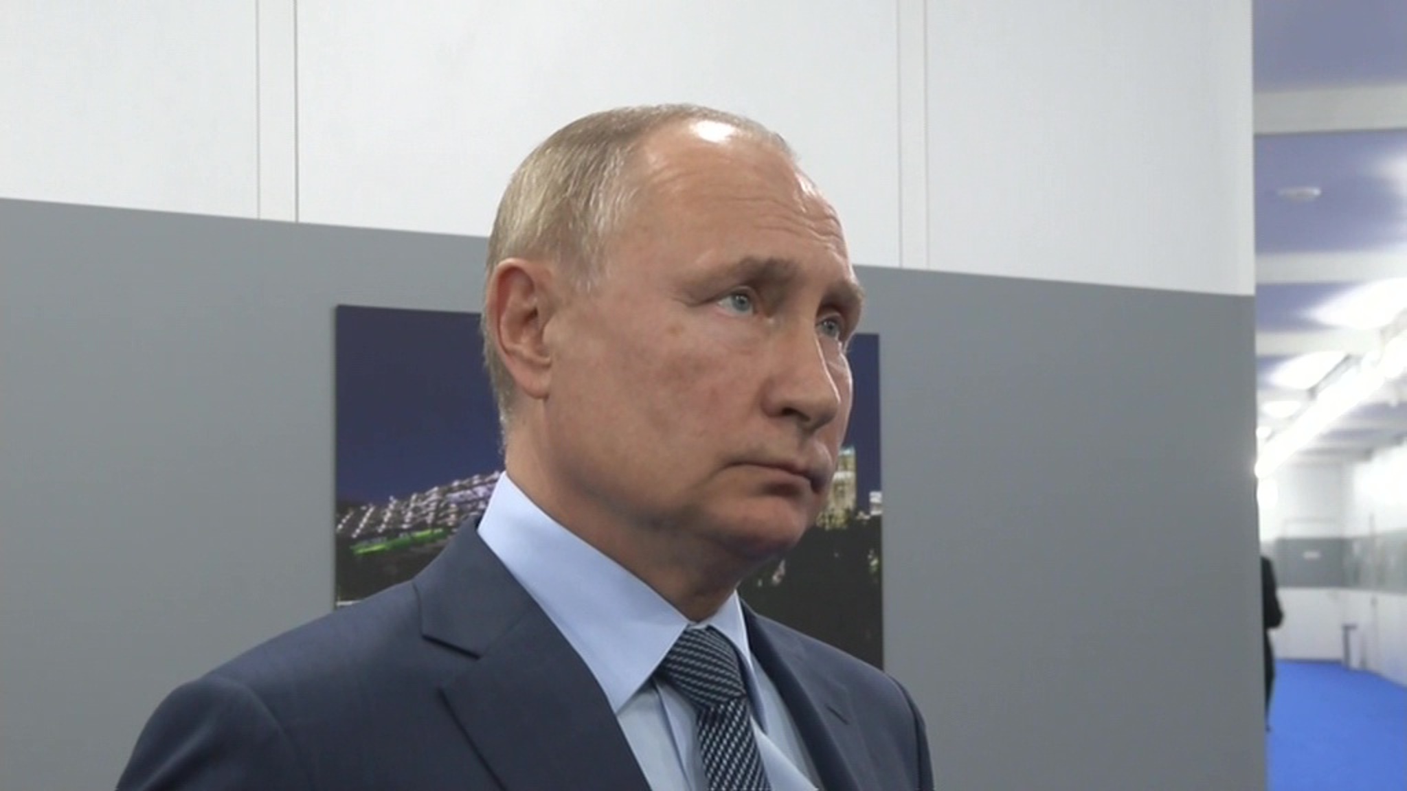 Интервью Владимира Путина ведущей телеканала CNBC Хэдли Гэмбл