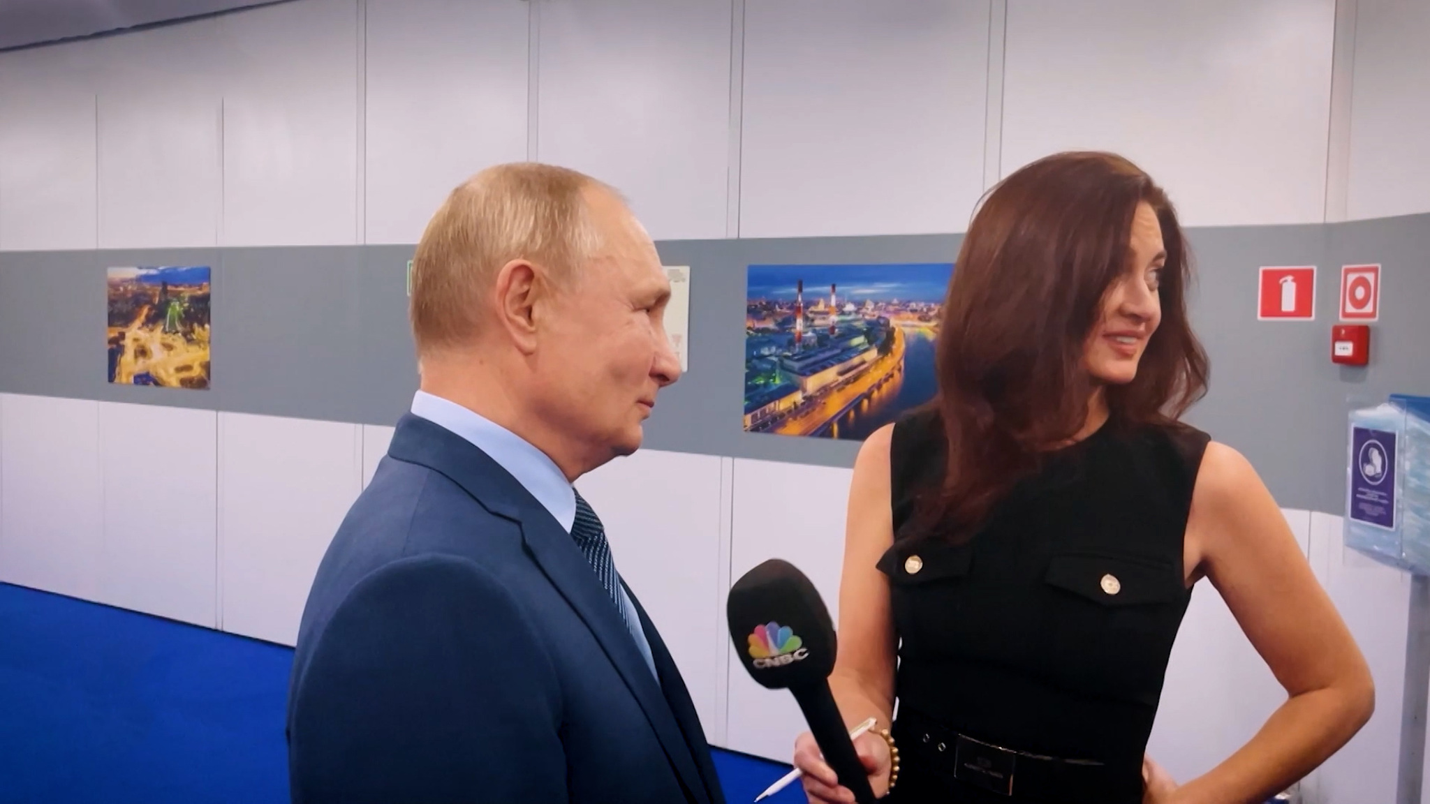 Хэдли Гэмбл во время интервью с Путиным не дослушивала перевод