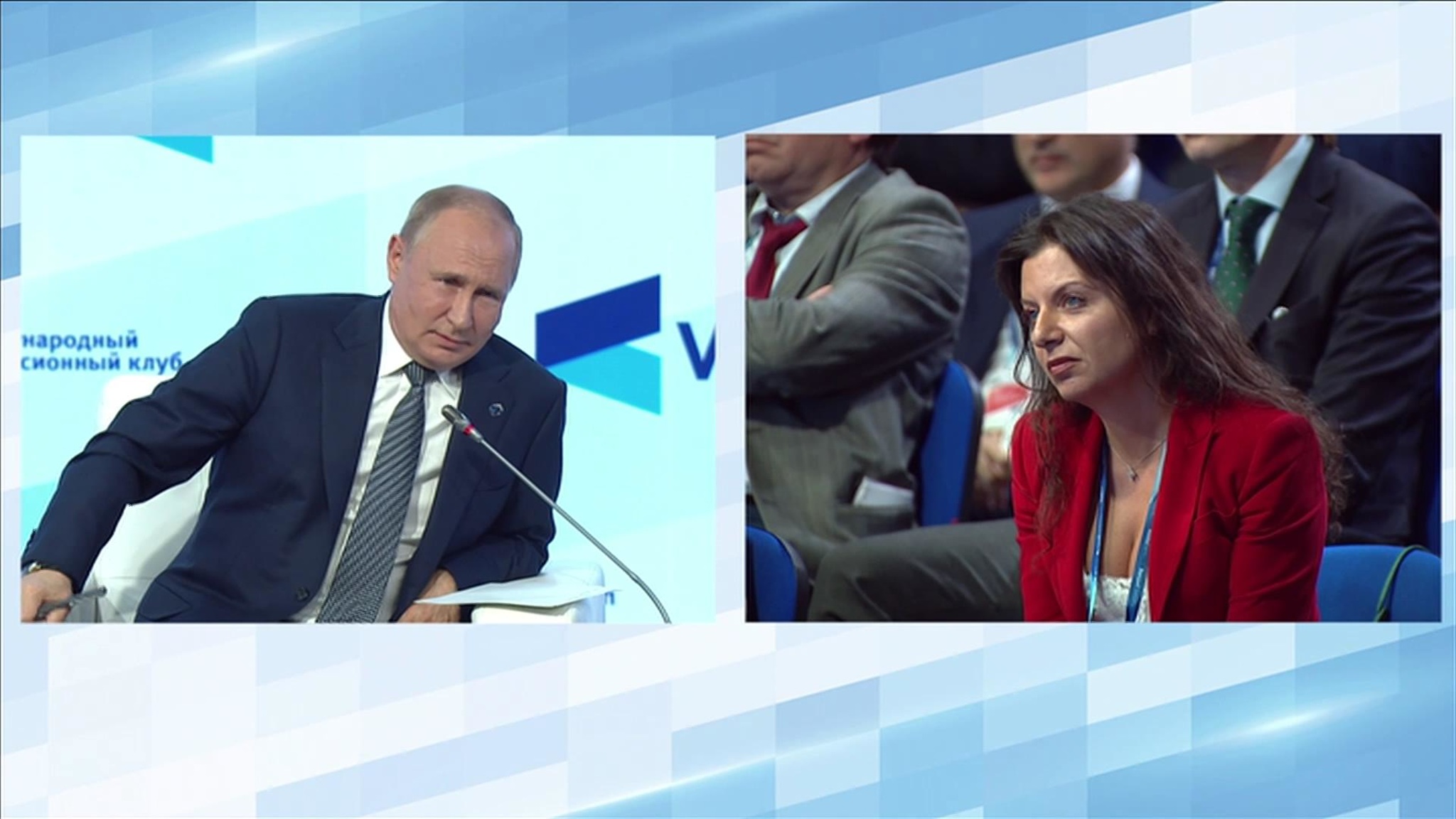 Владимир Путин назвал ошибкой ограничения в адрес RT