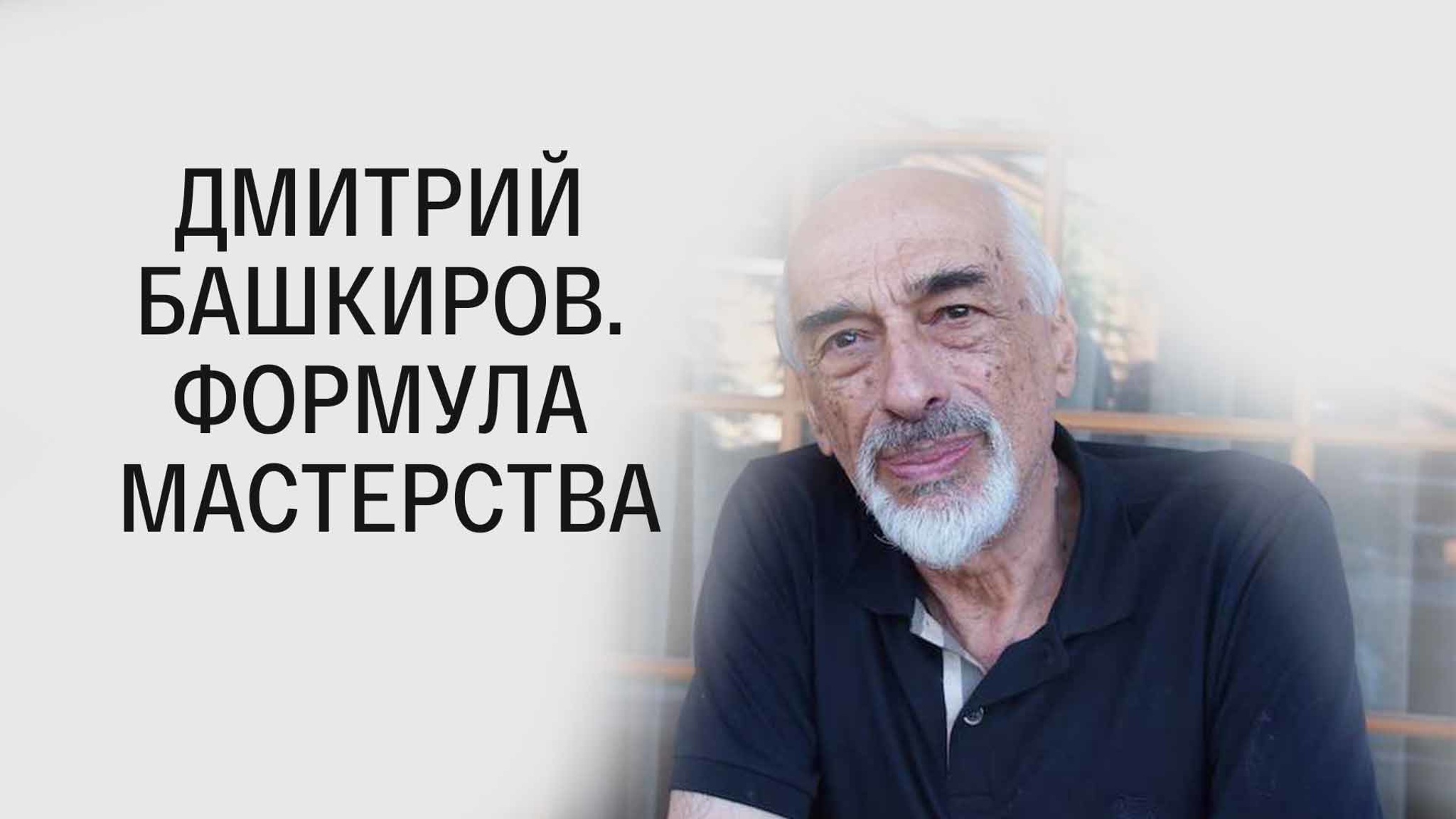 Дмитрий Башкиров. Формула мастерства