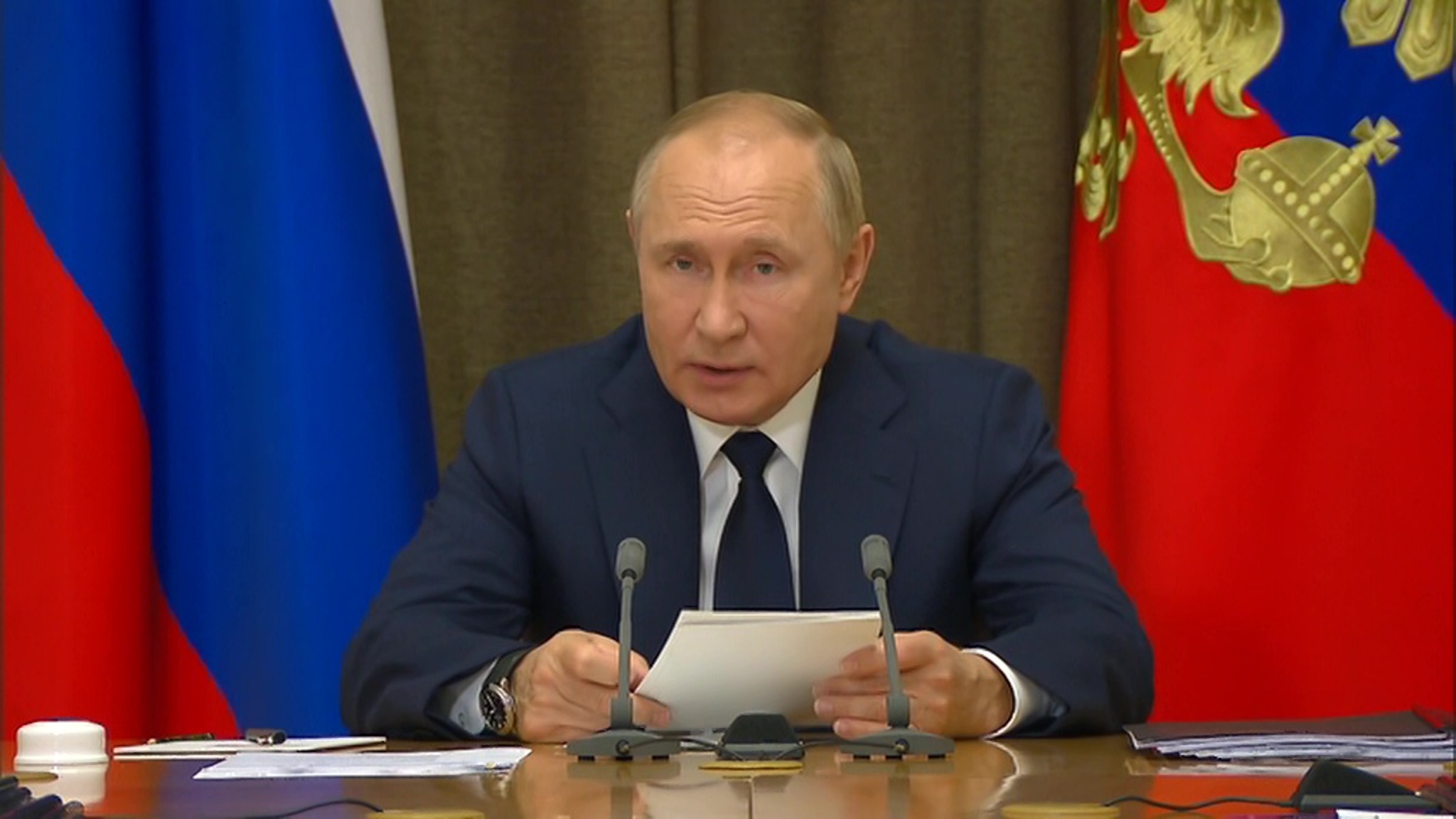 Видеообращение Путина прозвучит сегодня на конференции в шотландском Глазго