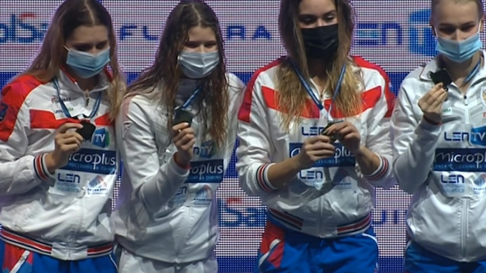 Россиянки выиграли эстафету чемпионата Европы по плаванию