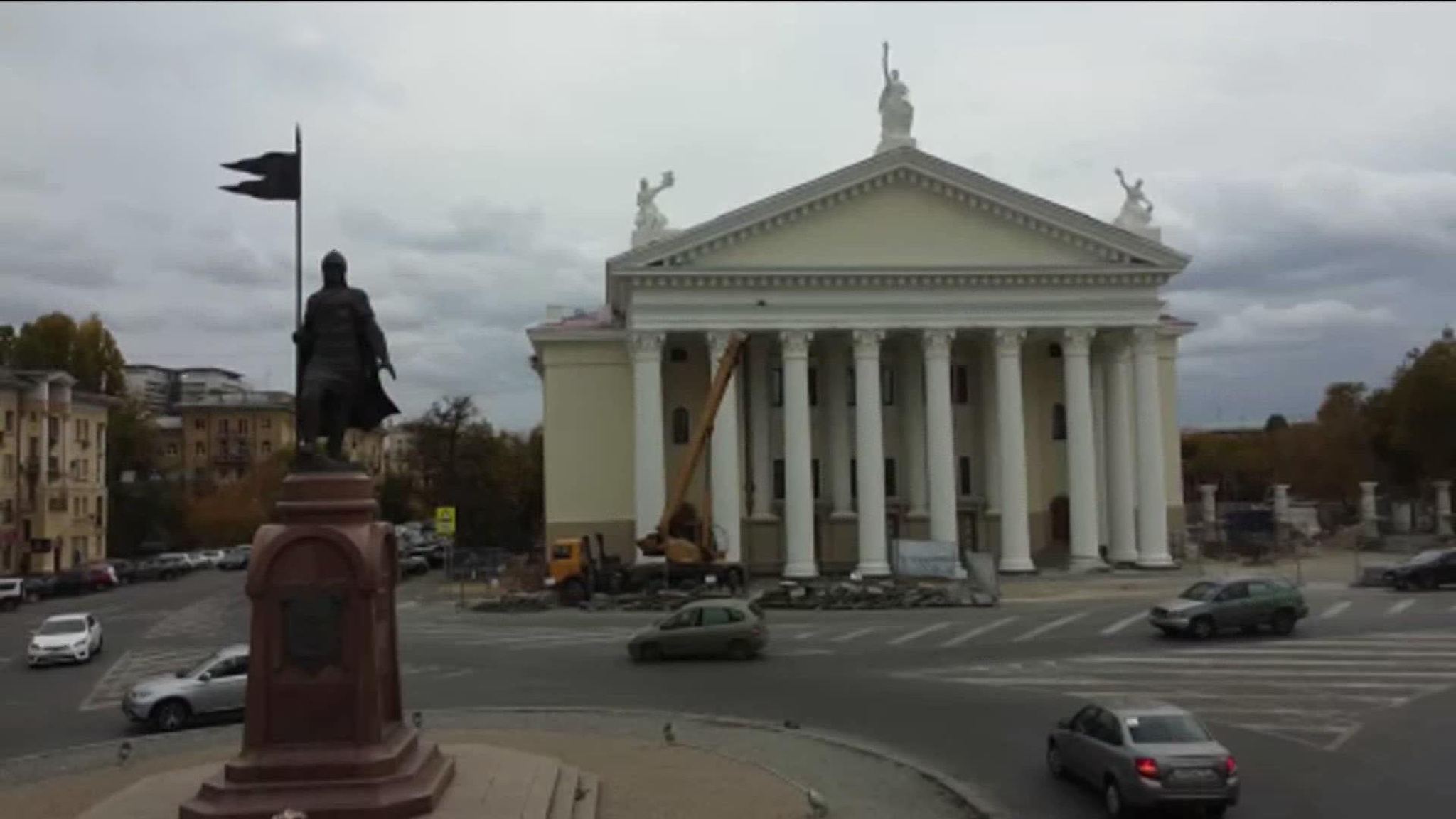 В Волгограде продолжается реконструкция Нового экспериментального театра