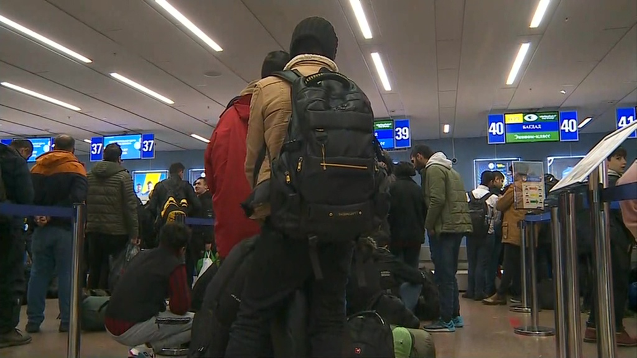 Иракский самолет вывез часть мигрантов из Минска
