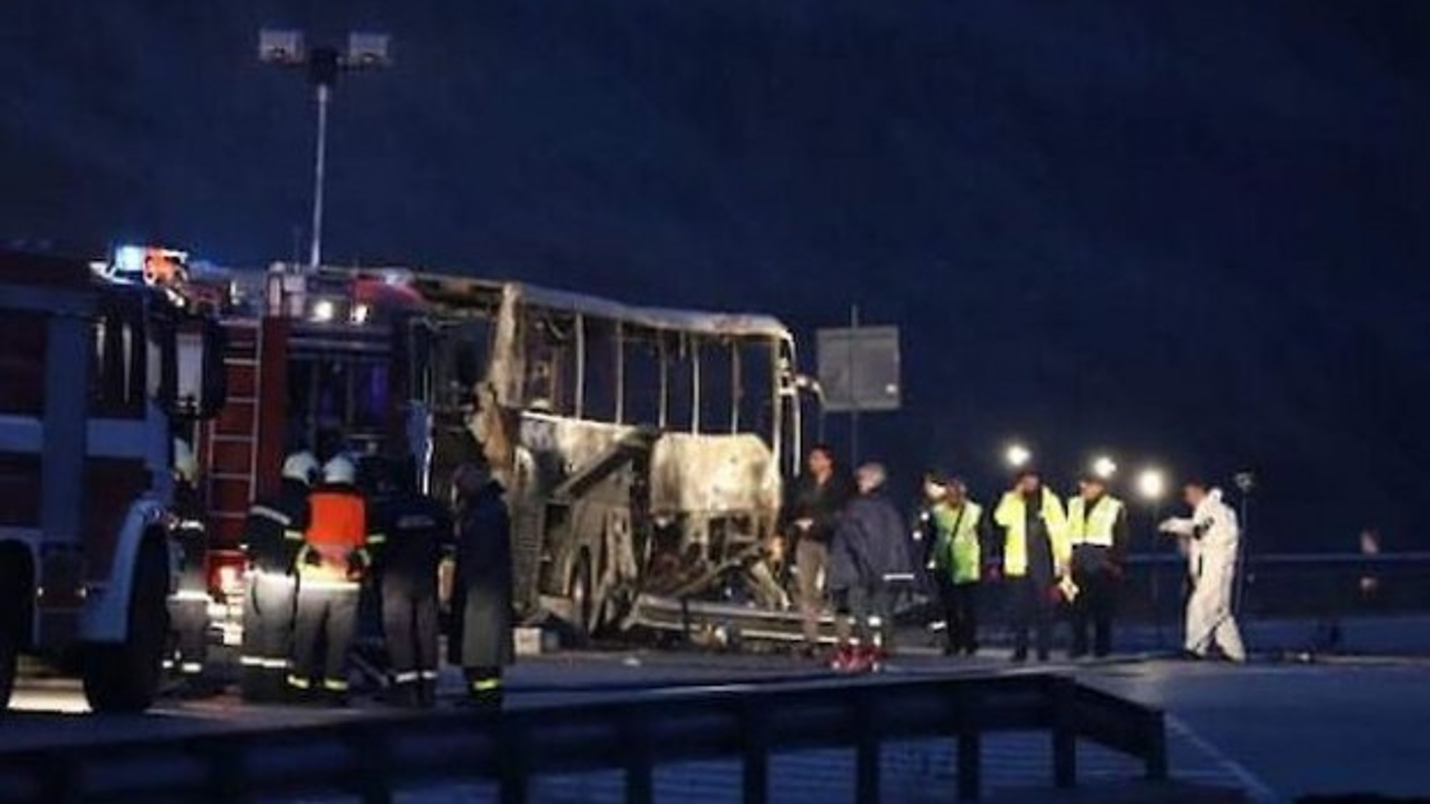 В Болгарии 45 человек погибли в аварии с туристическим автобусом