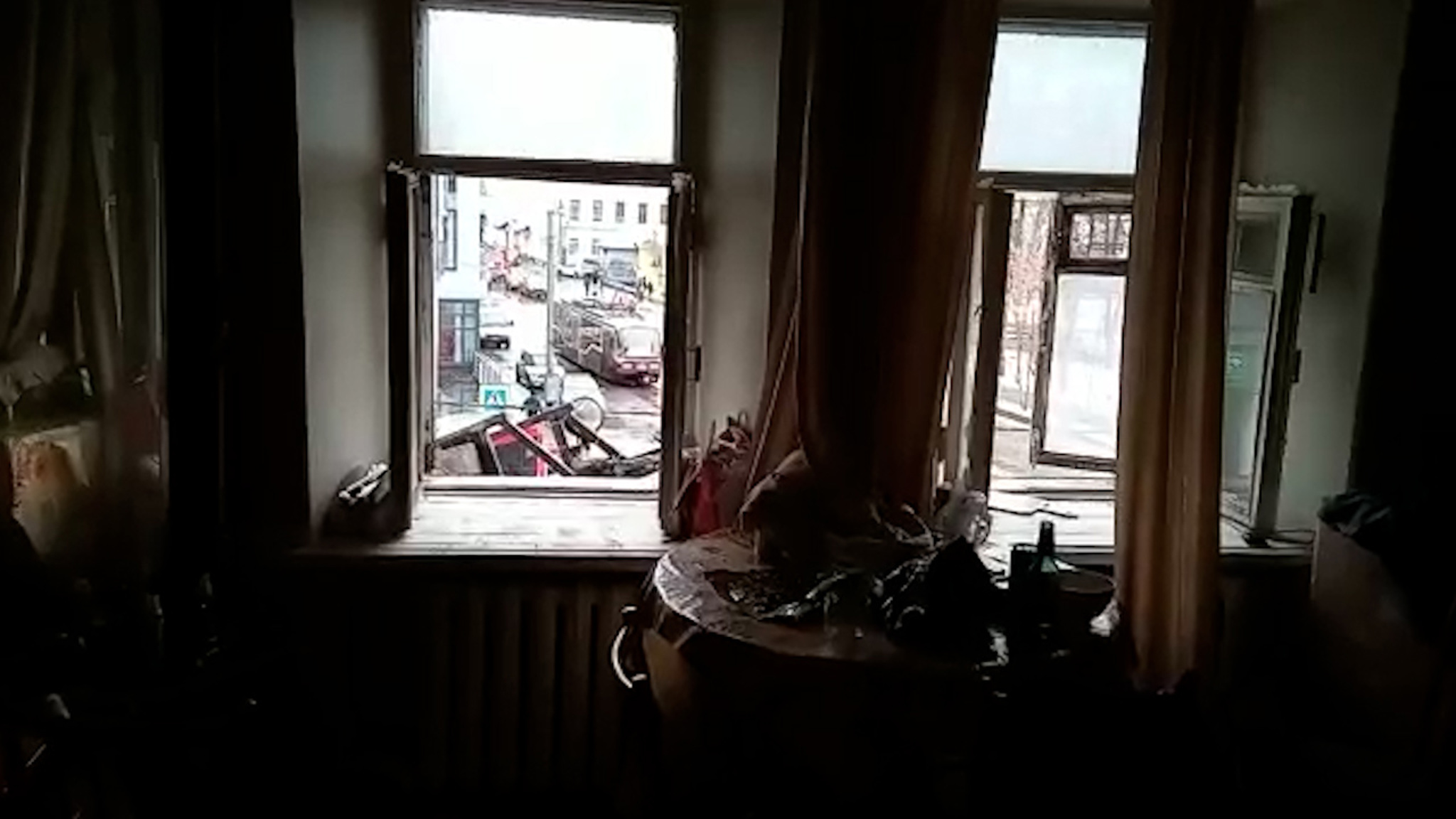 Открытое горение в доме в Нижнем Новгороде ликвидировано
