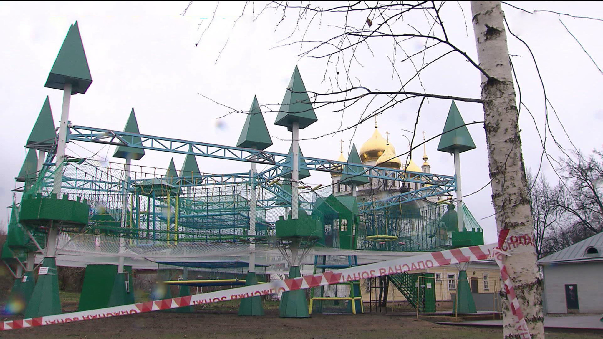 Прокуратура остановила строительство детского парка на территории Дмитровского Кремля